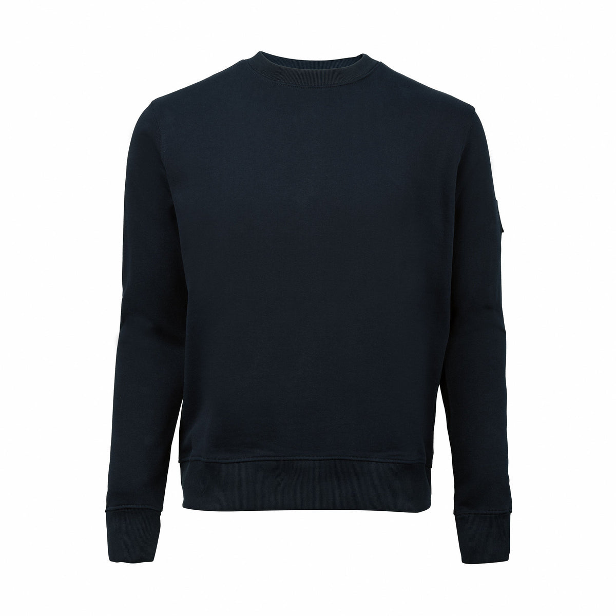 Vito Oliva Badge Sweatshirt - Navy - Escape Menswear
