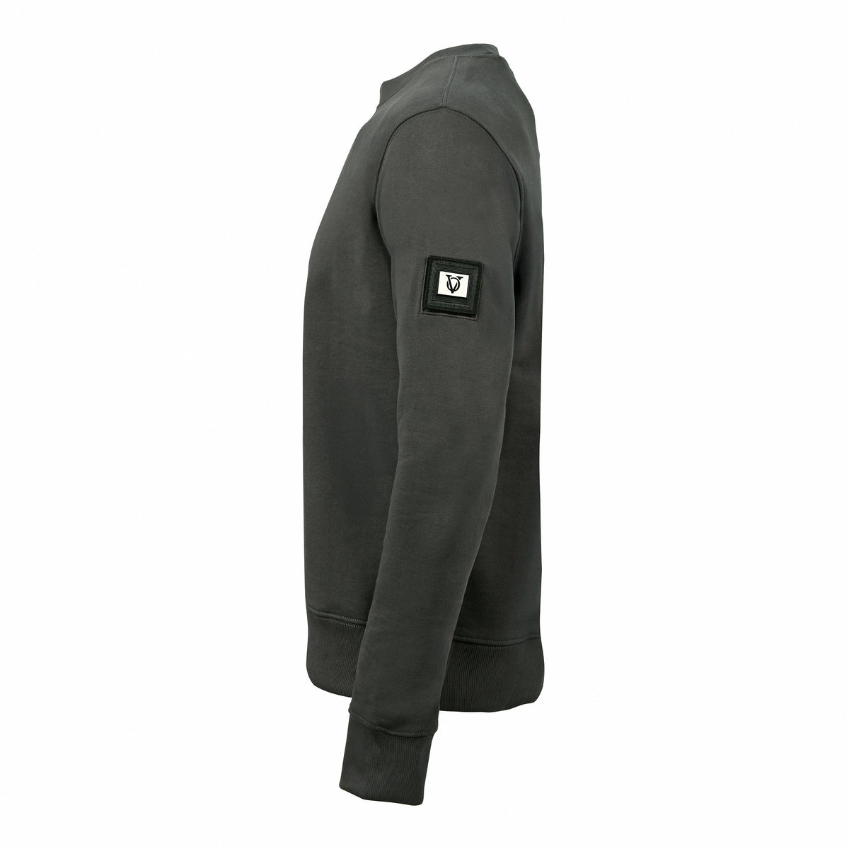 Vito Oliva Badge Sweatshirt - Stone - Escape Menswear