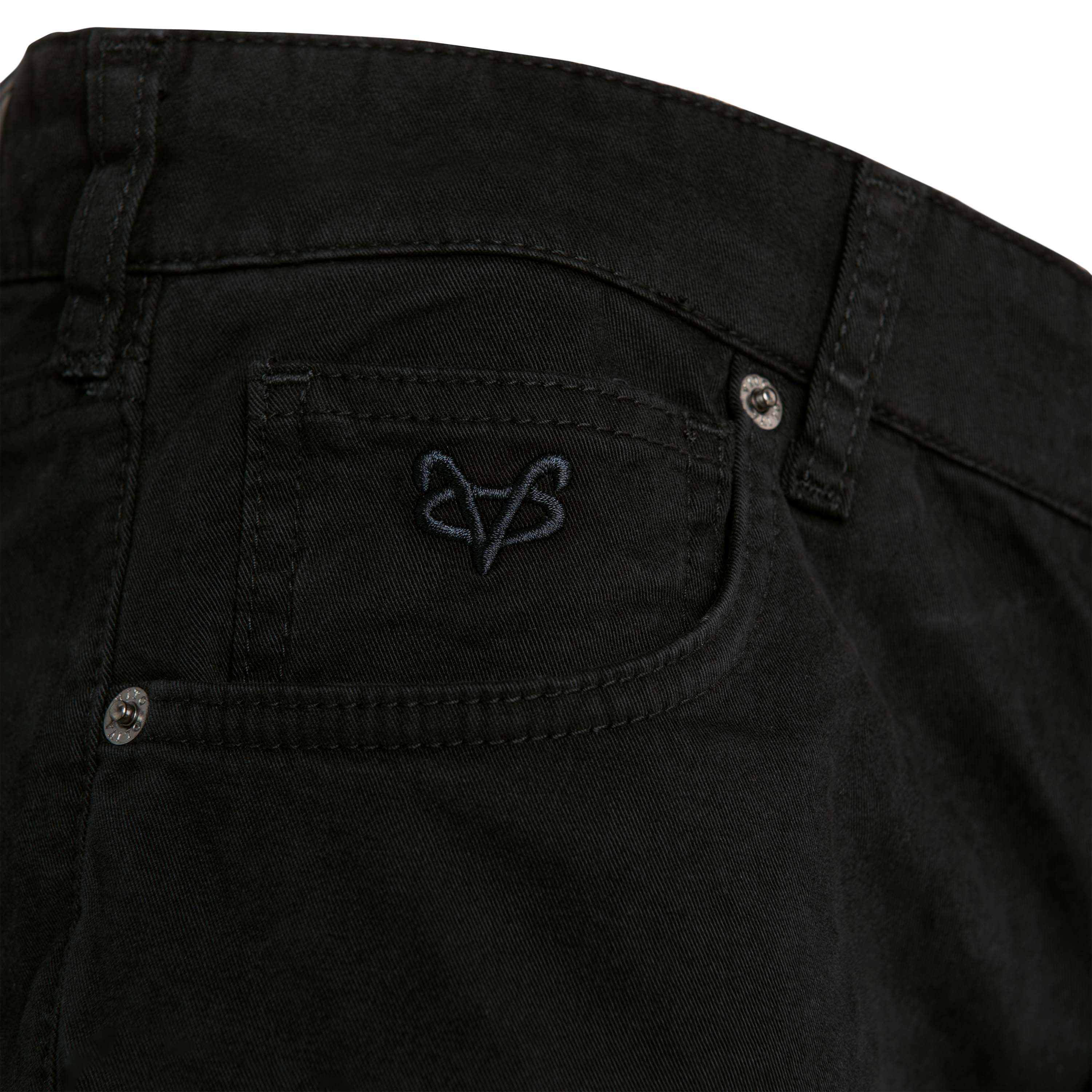 Vito Oliva Classic Chino Shorts - Black - Escape Menswear