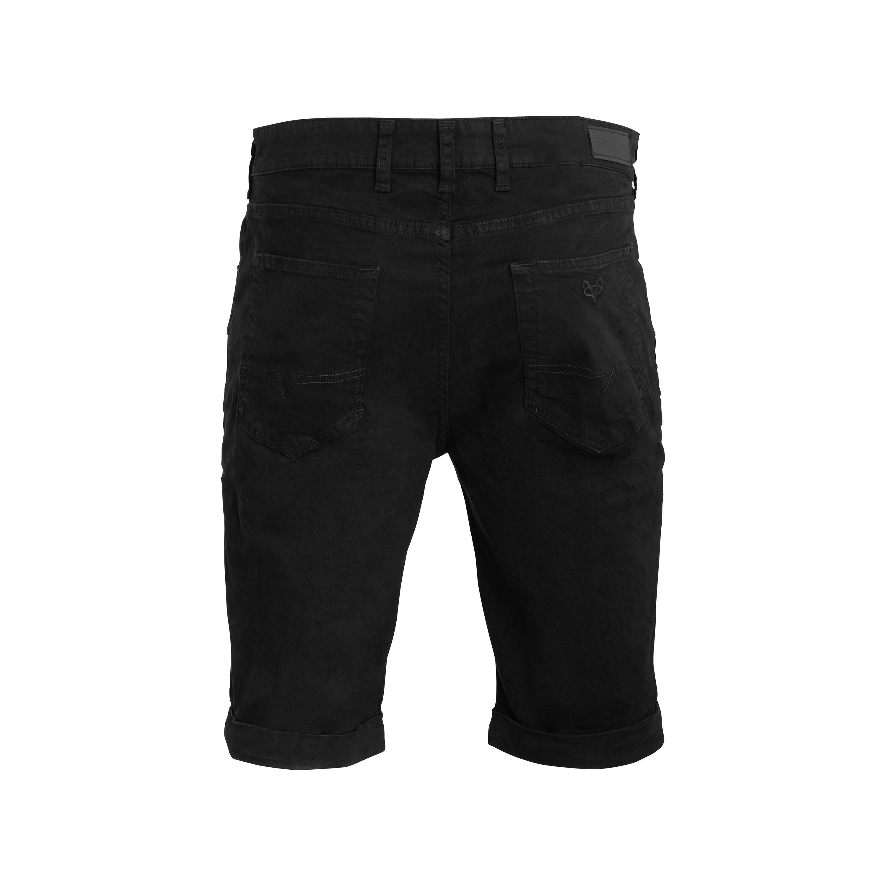 Vito Oliva Classic Chino Shorts - Black - Escape Menswear