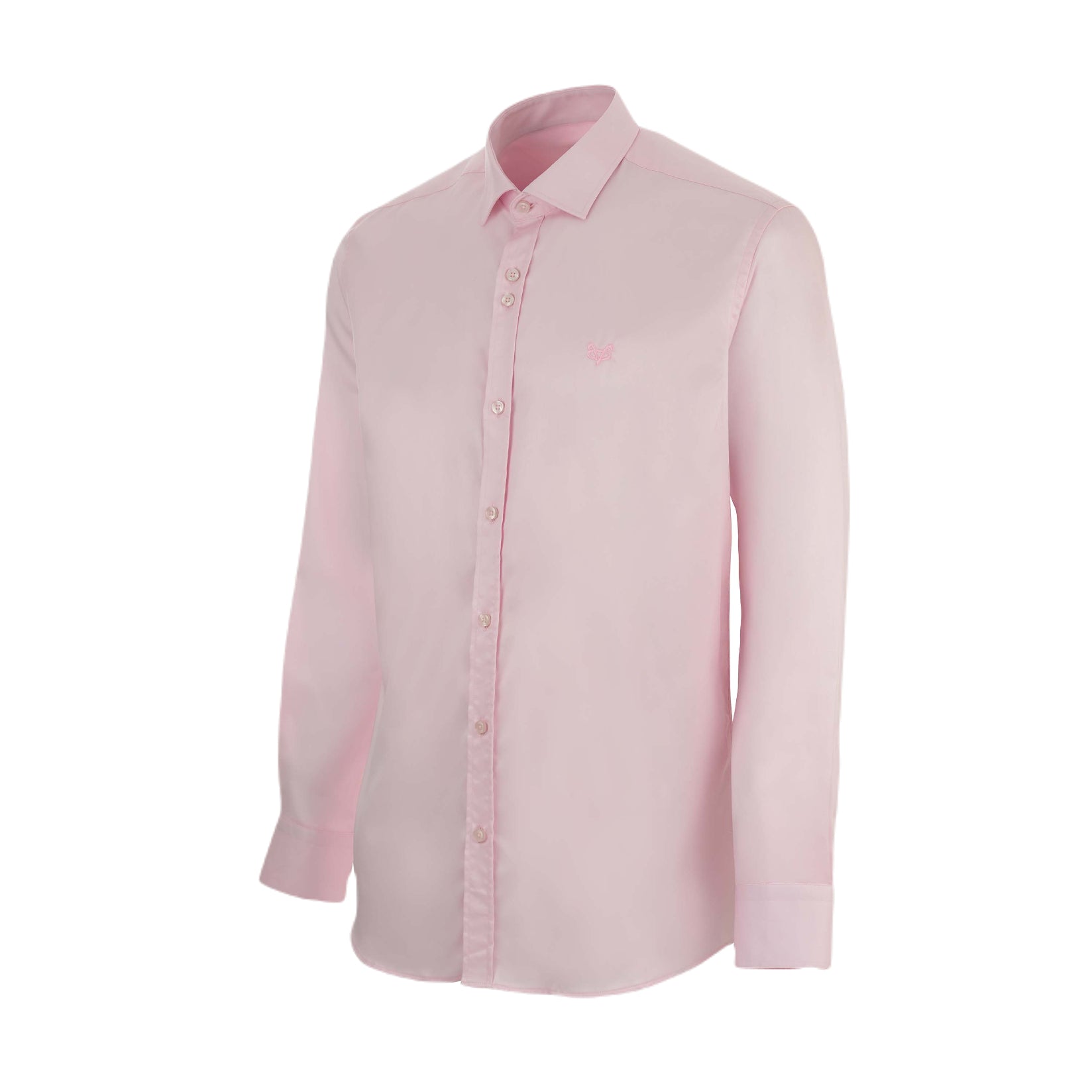 Vito Oliva Classic Long Sleeve Shirt - Pink - Escape Menswear