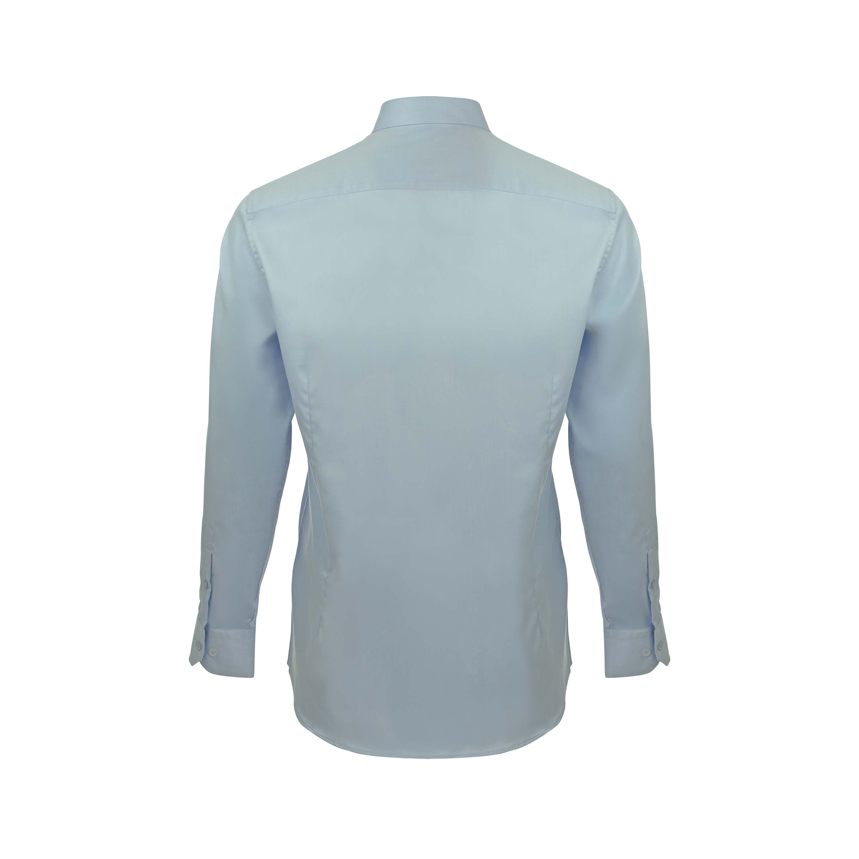 Vito Oliva Classic Long Sleeve Shirt - Sky Blue - Escape Menswear