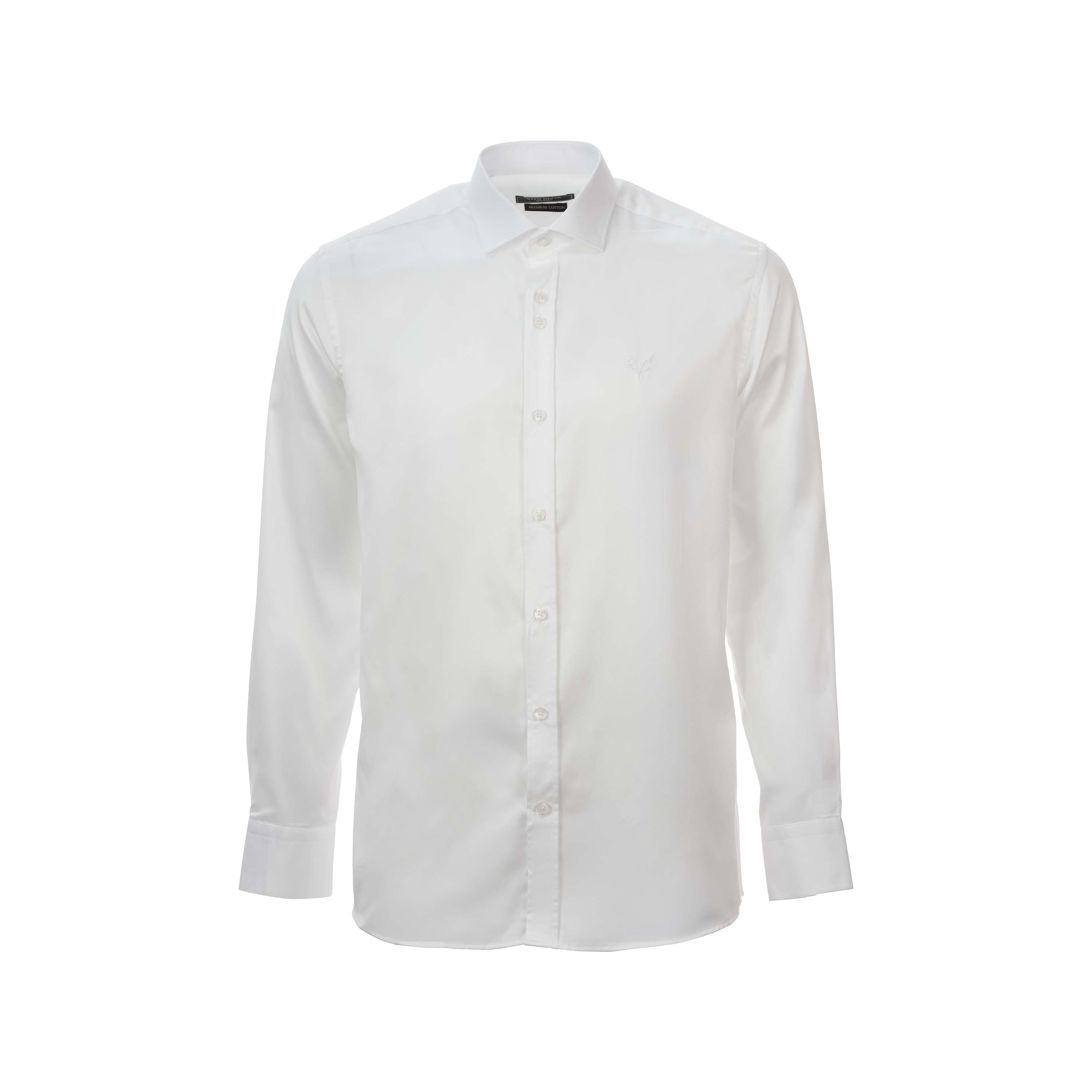 Vito Oliva Classic Long Sleeve Shirt - White - Escape Menswear