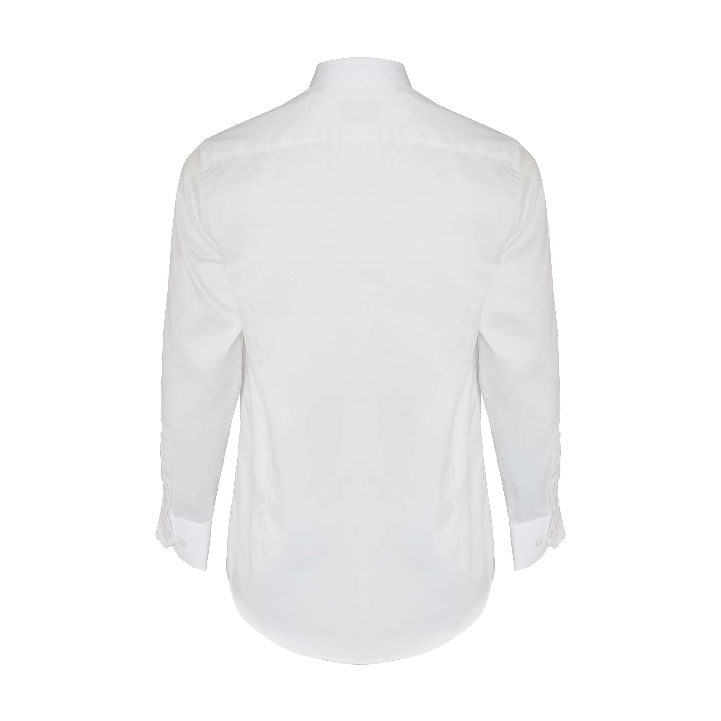 Vito Oliva Classic Long Sleeve Shirt - White - Escape Menswear