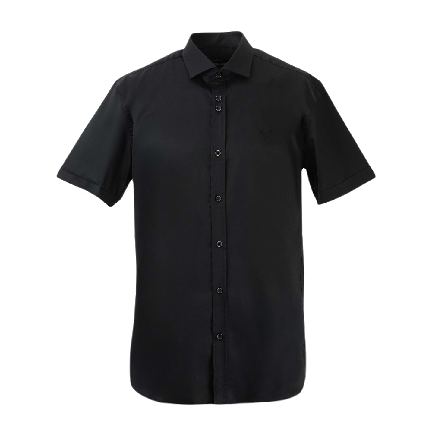 Vito Oliva Classic Short Sleeve Shirt - Black - Escape Menswear
