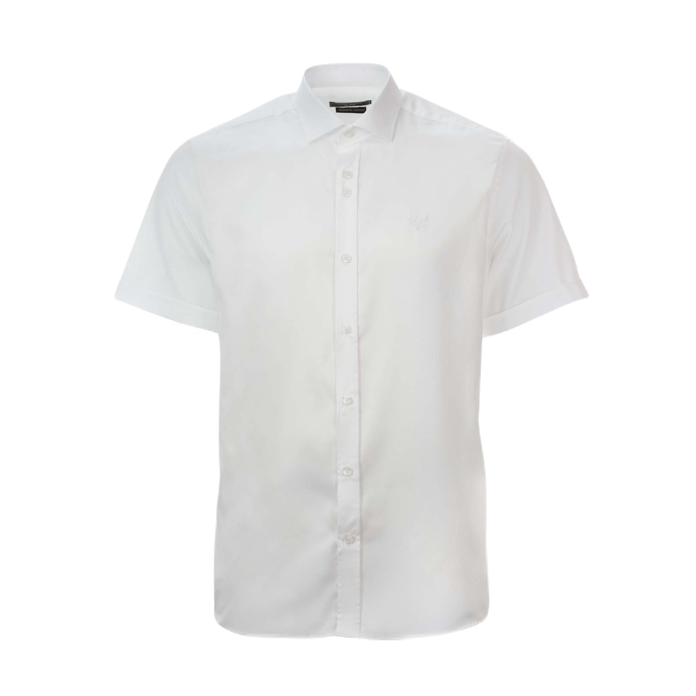 Vito Oliva Classic Short Sleeve Shirt - White - Escape Menswear