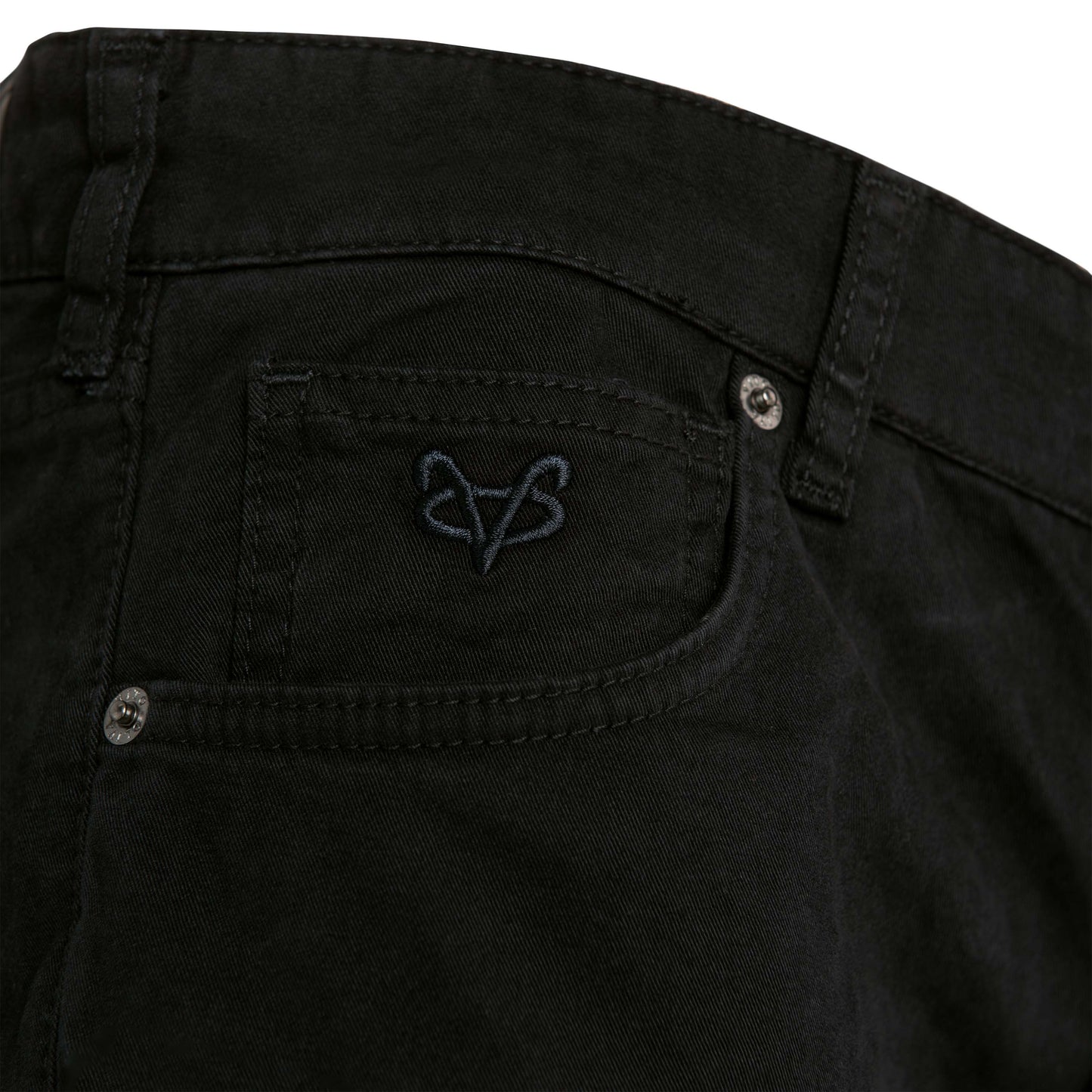 Vito Oliva Classic Twill Pant - Black - Escape Menswear