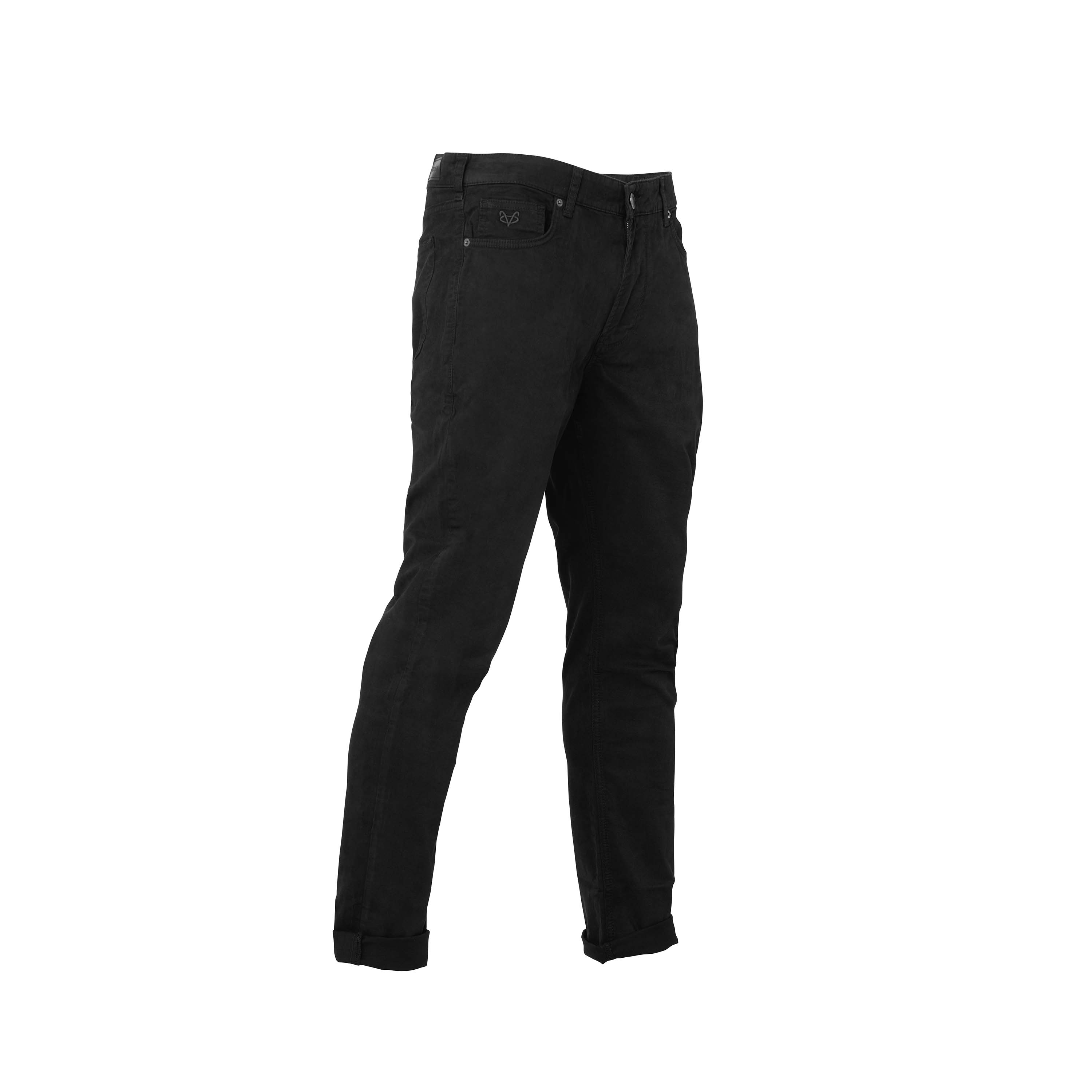 Vito Oliva Classic Twill Pant - Black - Escape Menswear