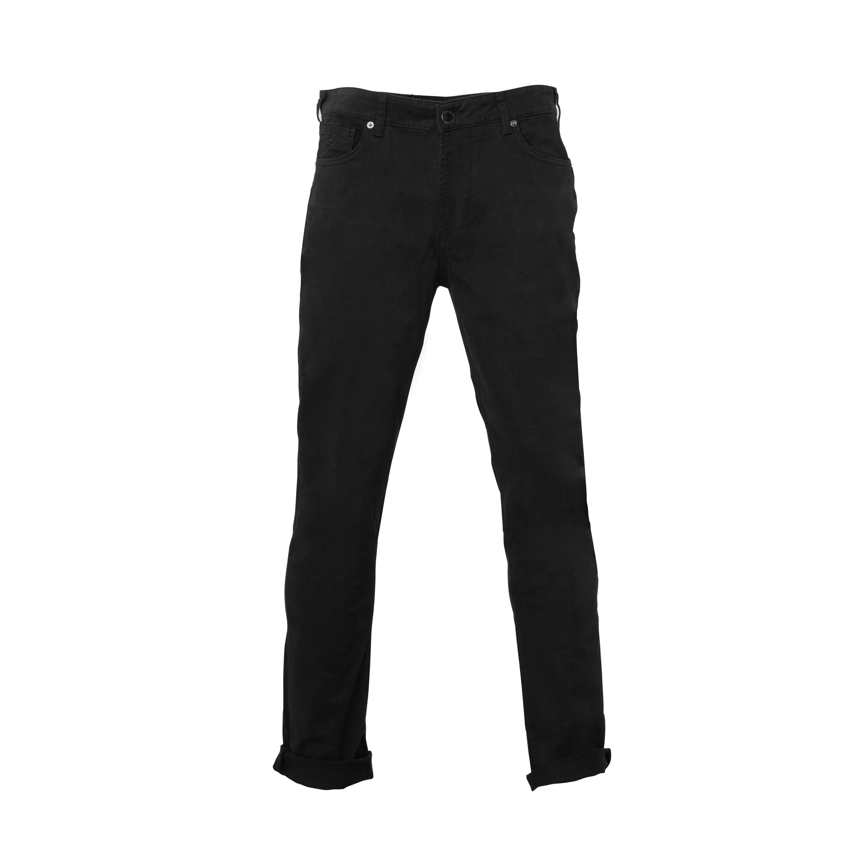 Vito Oliva Classic Twill Pant - Black - Escape Menswear