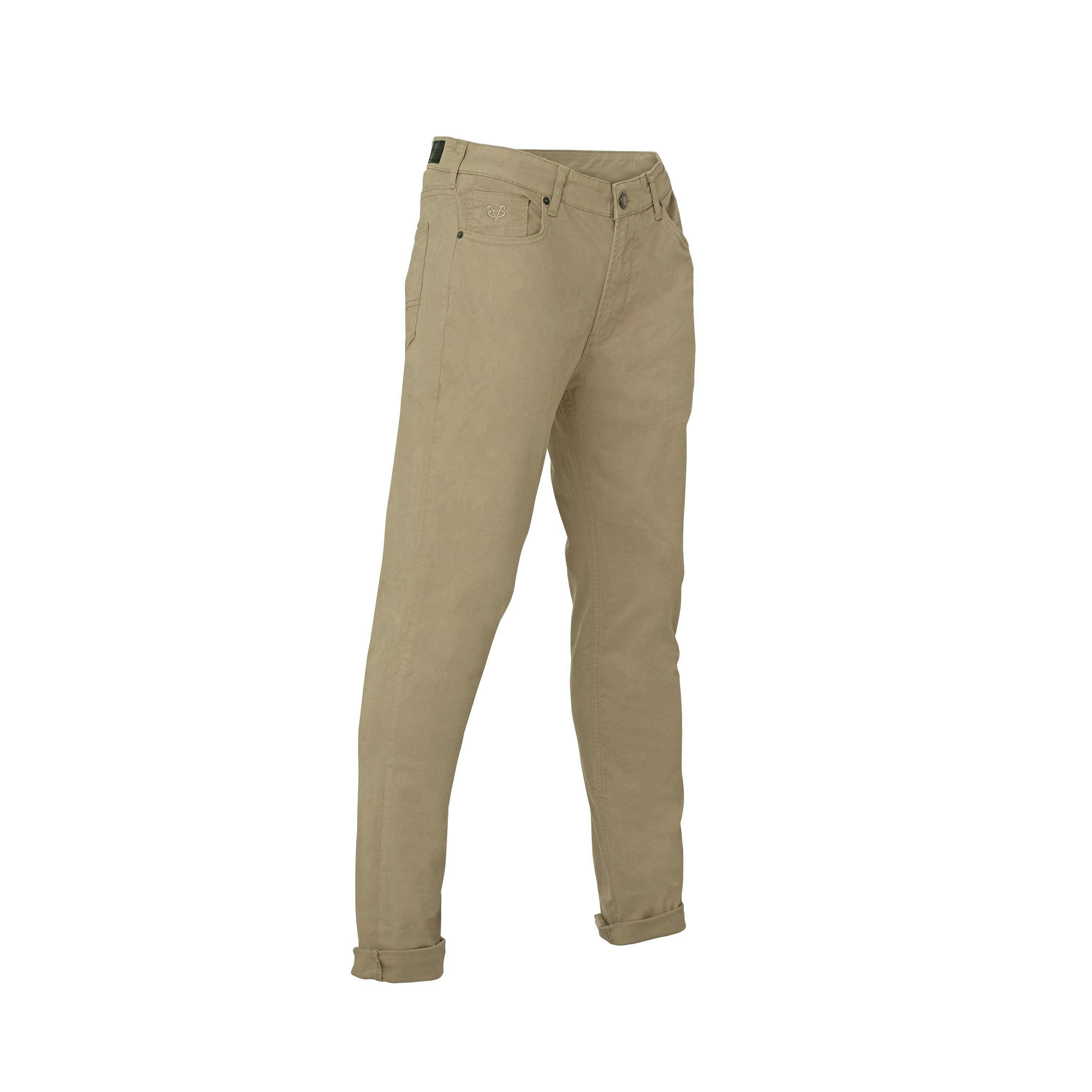 Vito Oliva Classic Twill Pant - Dark Sand - Escape Menswear