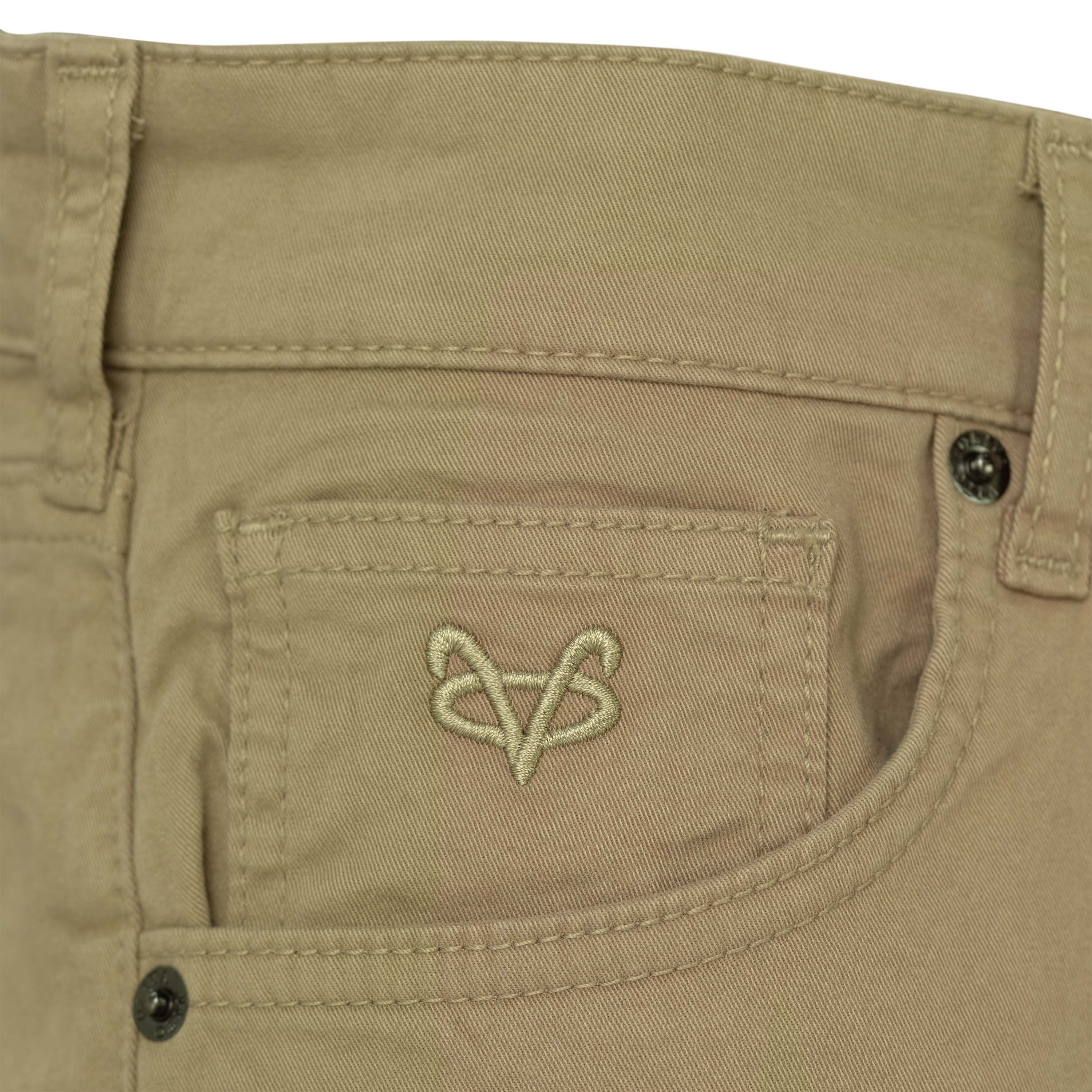 Vito Oliva Classic Twill Pant - Dark Sand - Escape Menswear