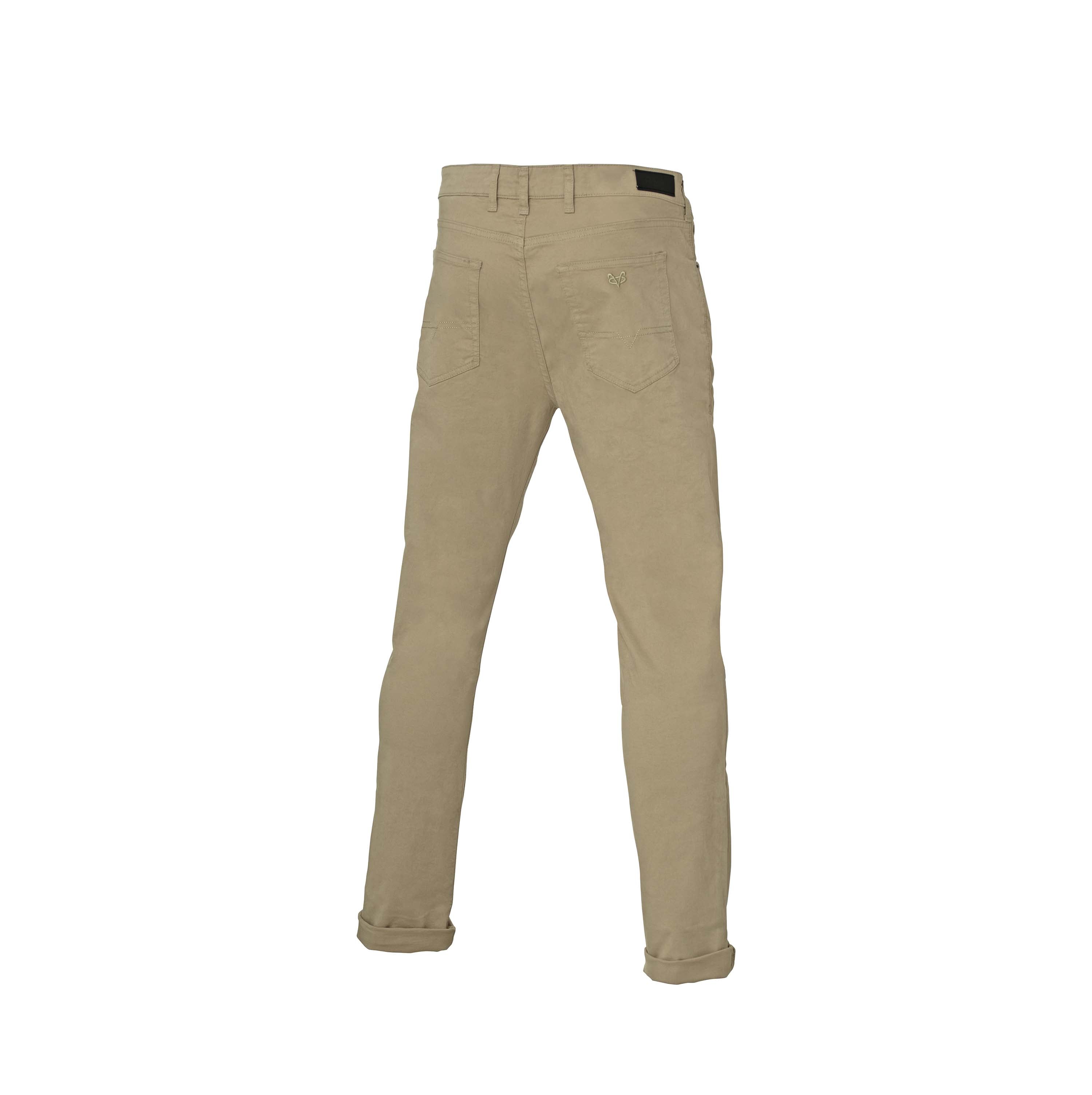 Vito Oliva Classic Twill Pant - Dark Sand - Escape Menswear