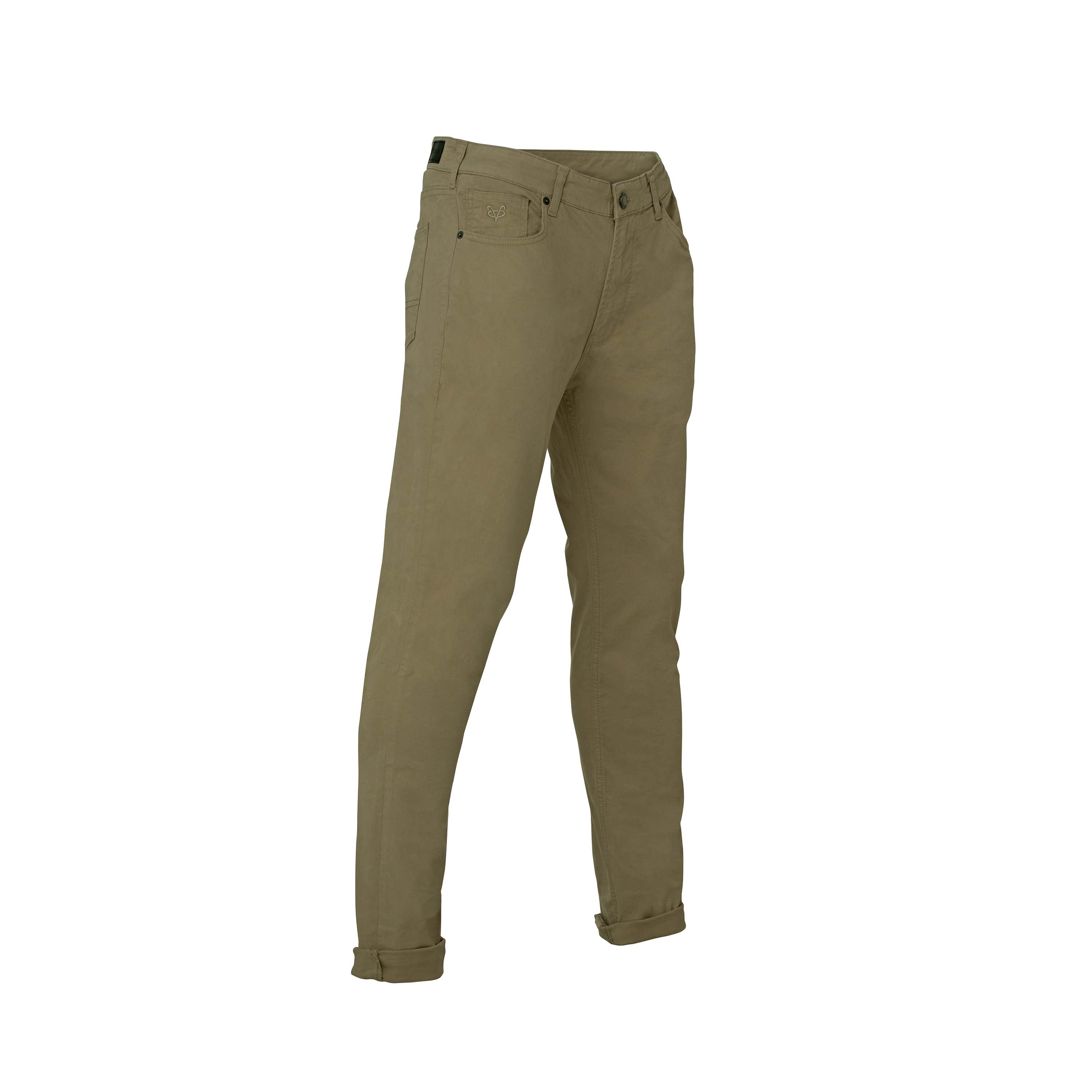 Vito Oliva Classic Twill Pant - Tan - Escape Menswear