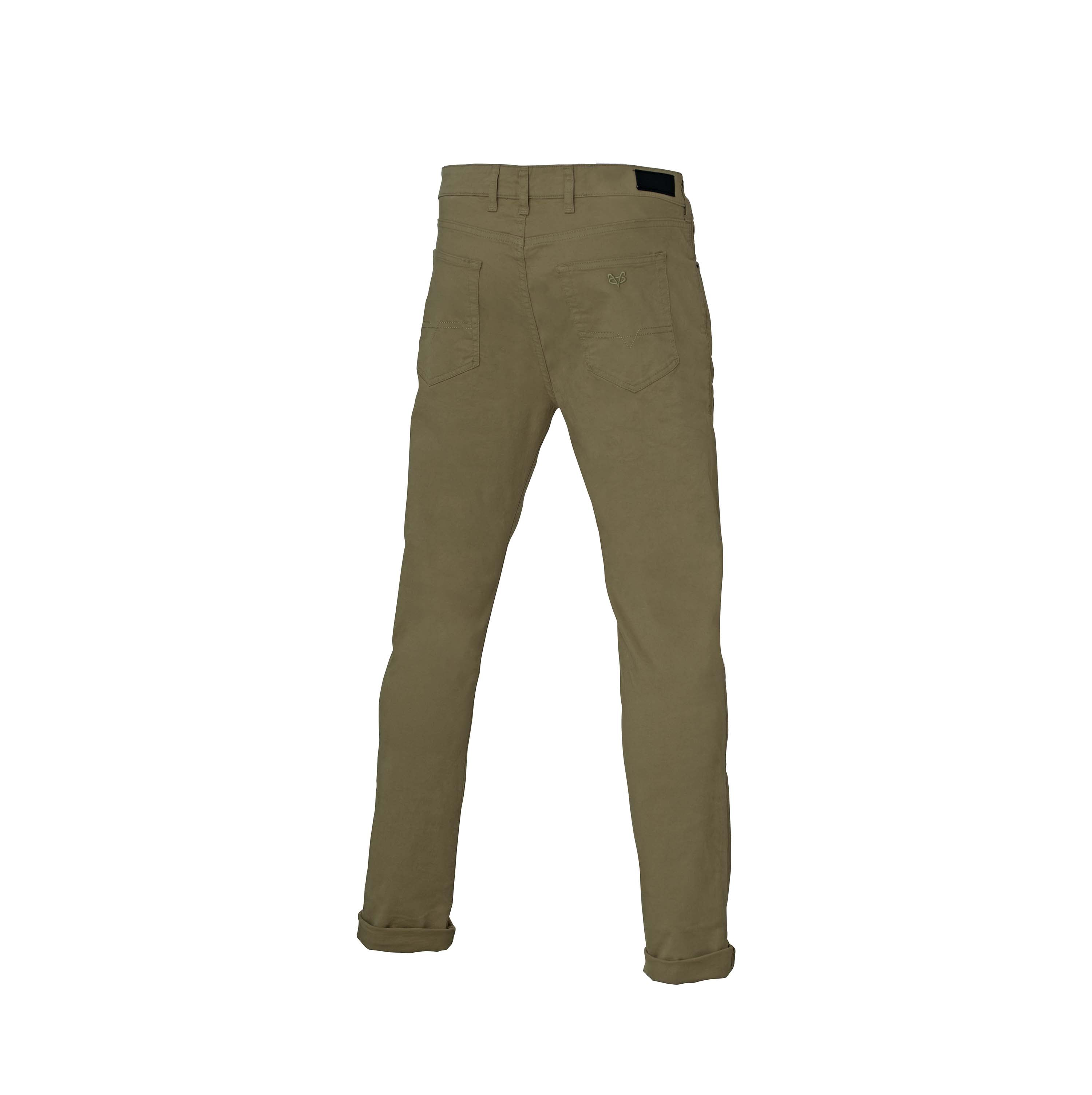 Vito Oliva Classic Twill Pant - Tan - Escape Menswear