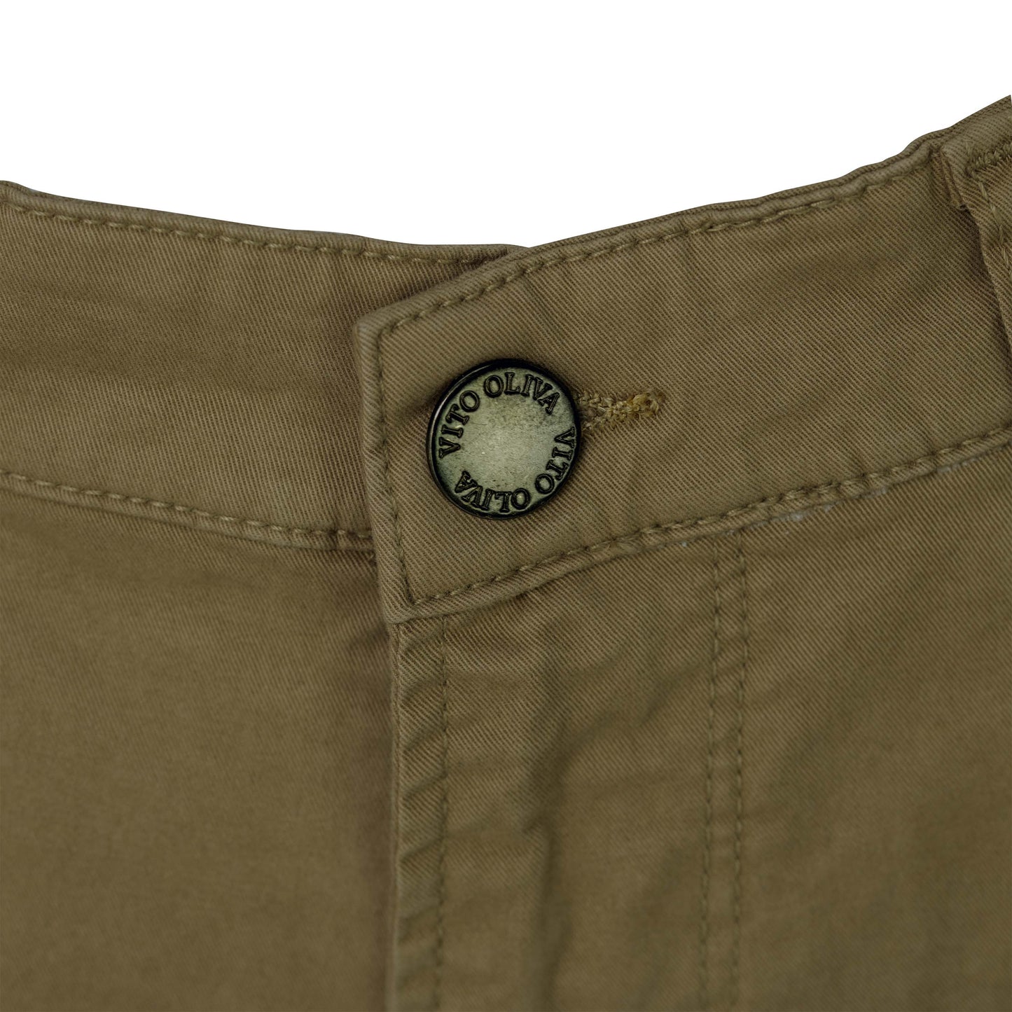 Vito Oliva Classic Twill Pant - Tan - Escape Menswear