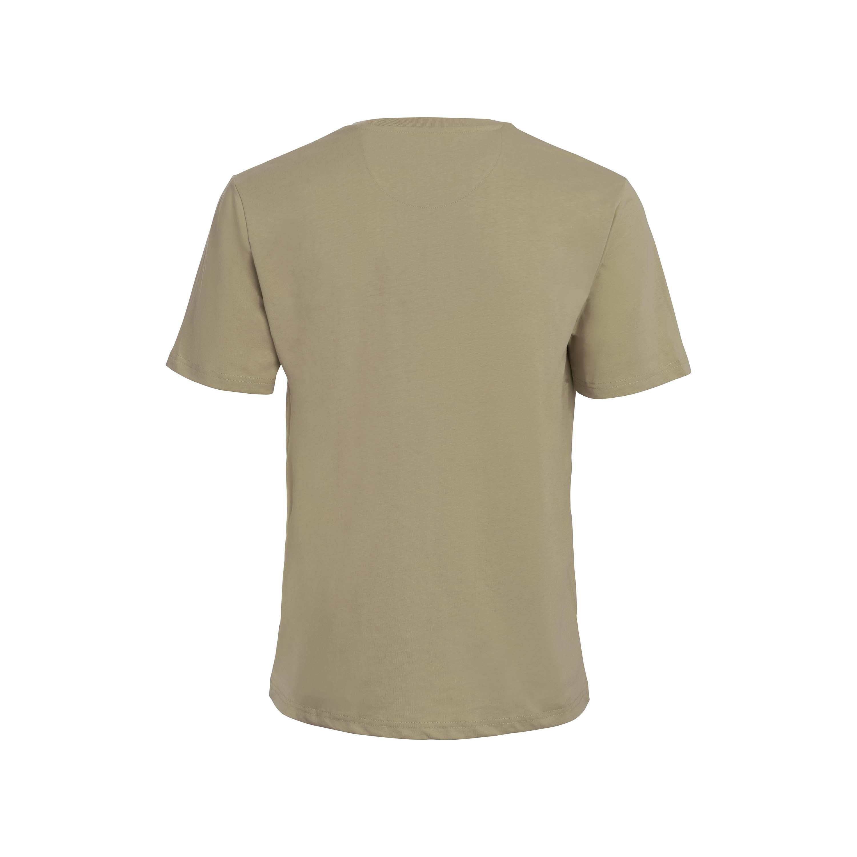 Vito Oliva Hanging Logo Extra Slim T-Shirt - 006 Brown - Escape Menswear