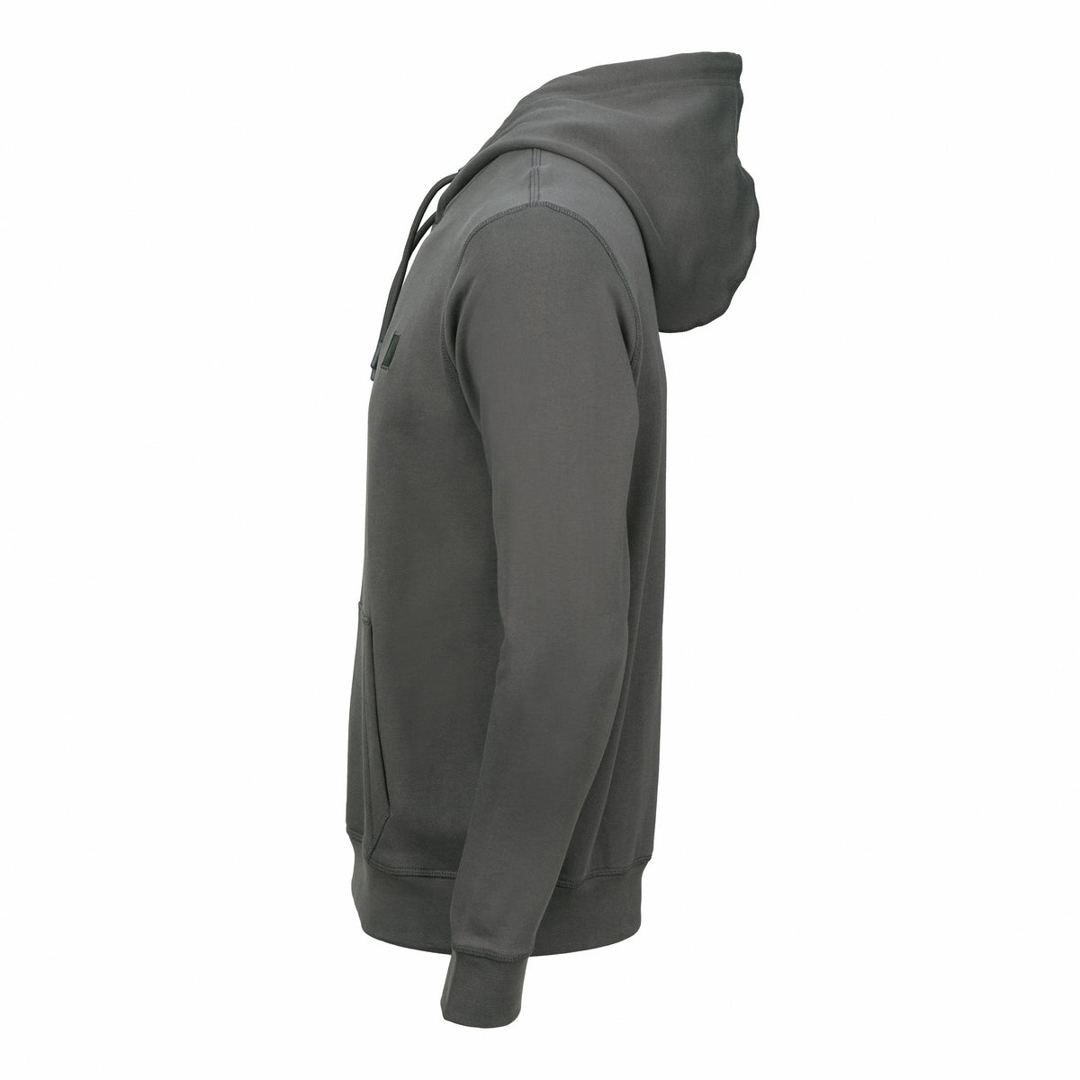 Vito Oliva Logo Patch Hoodie - Grey - Escape Menswear