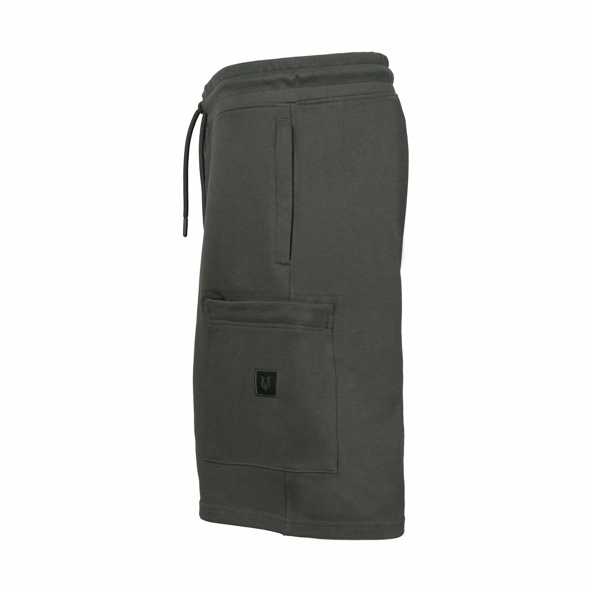 Vito Oliva Logo Patch Short - Grey - Escape Menswear