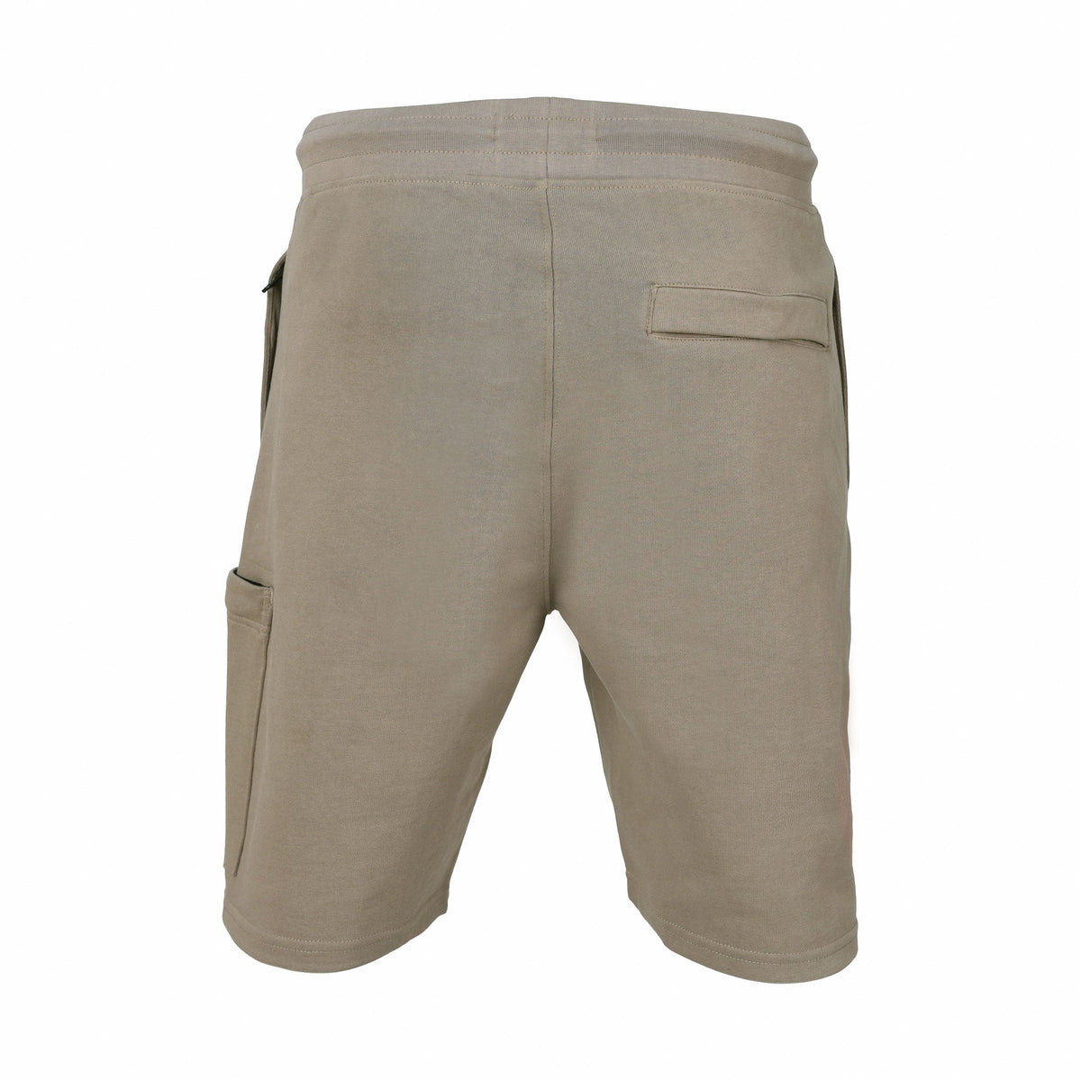 Vito Oliva Logo Patch Short - Stone - Escape Menswear