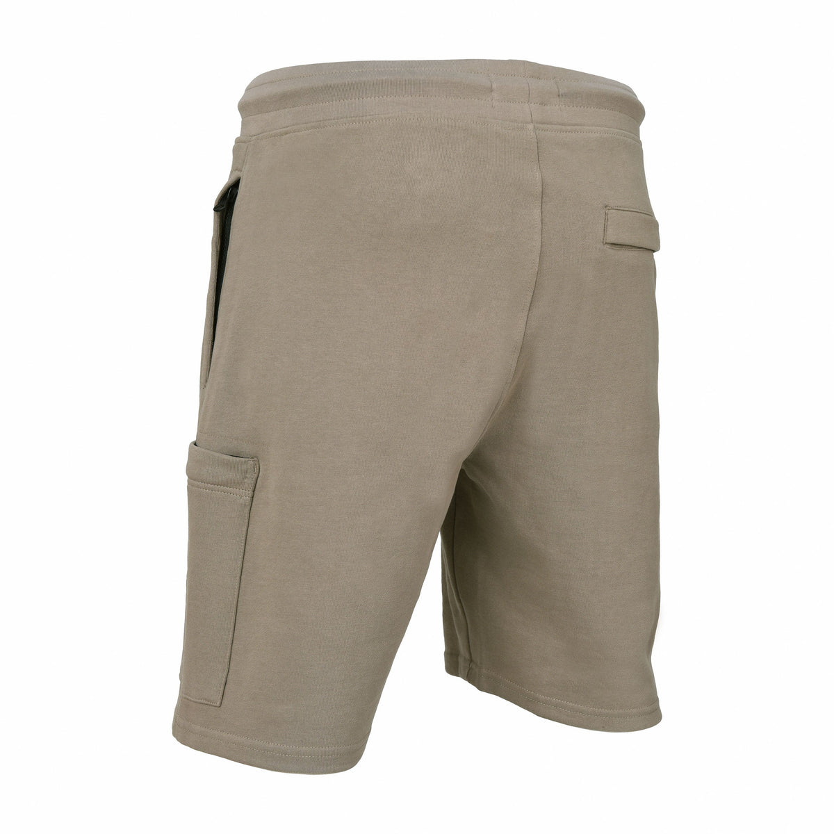 Vito Oliva Logo Patch Short - Stone - Escape Menswear