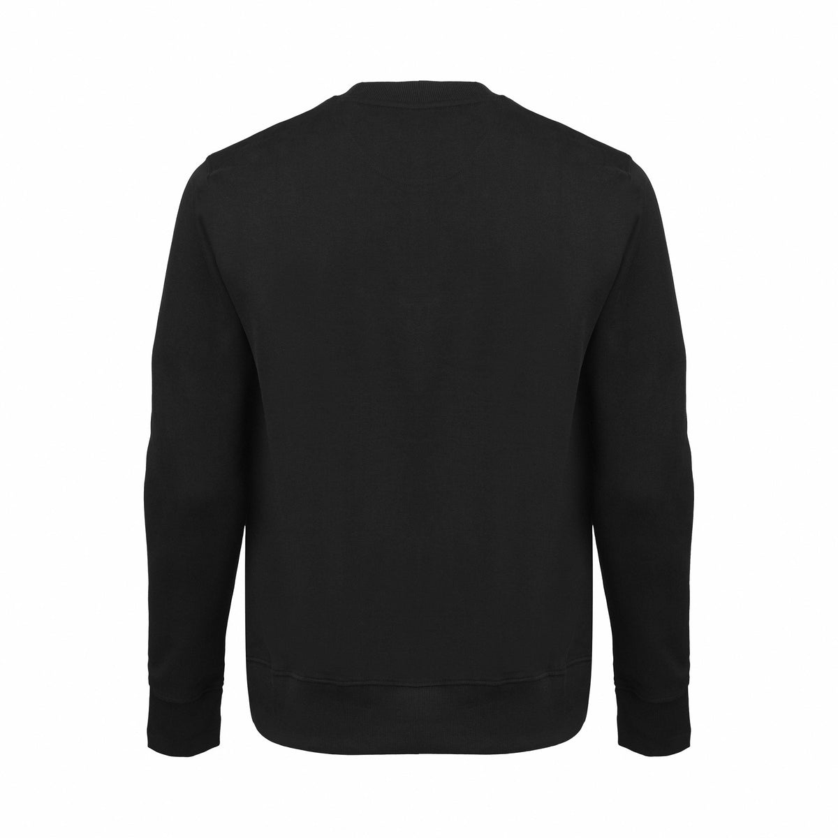 Vito Oliva Logo Patch Sweatshirt - Black - Escape Menswear