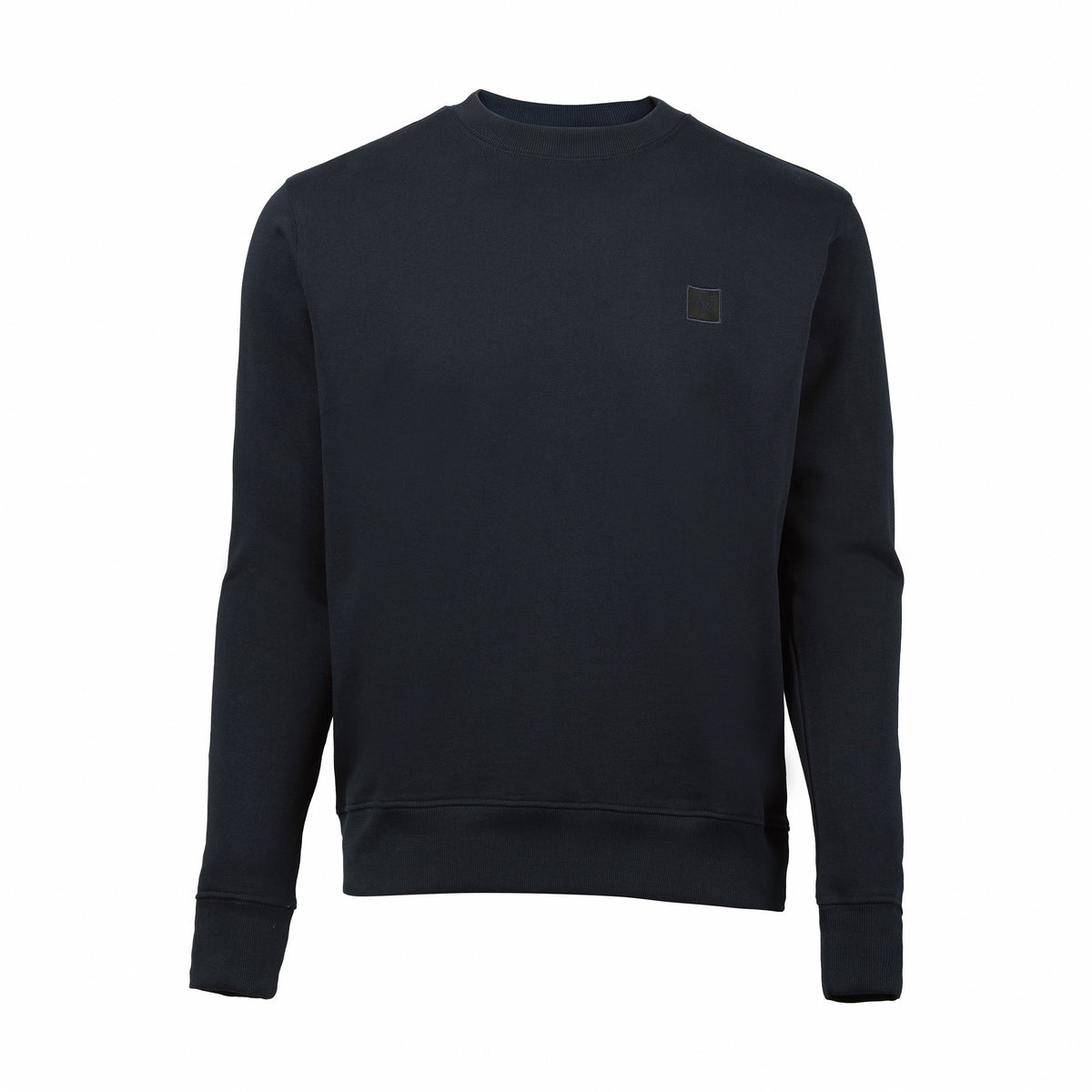 Vito Oliva Logo Patch Sweatshirt - Navy - Escape Menswear
