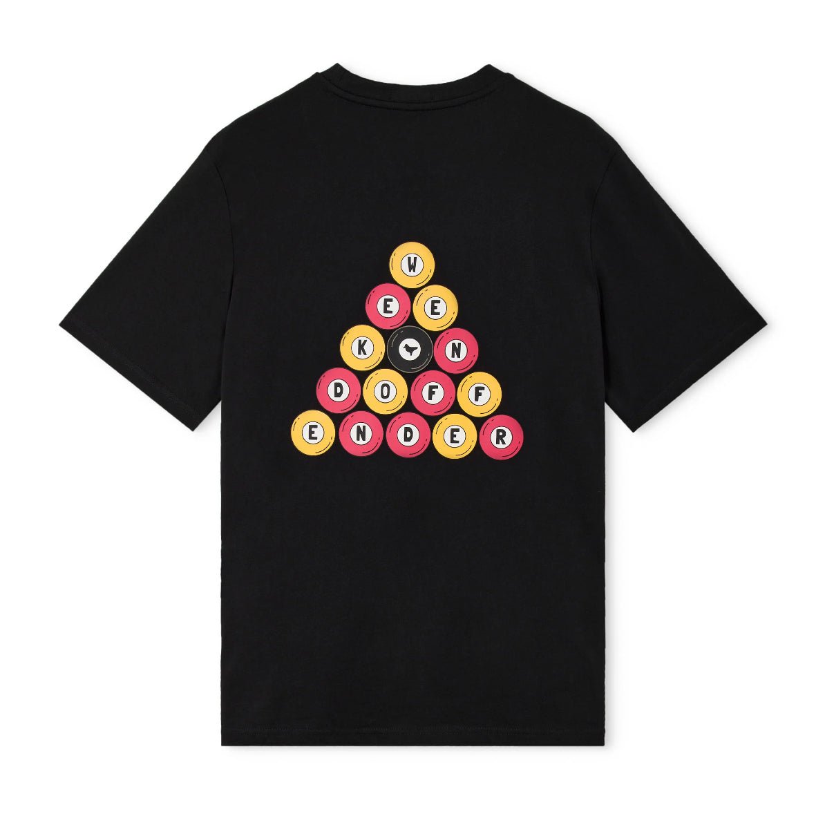 Weekend Offender 8 Ball Graphic T-Shirt - Black - Escape Menswear