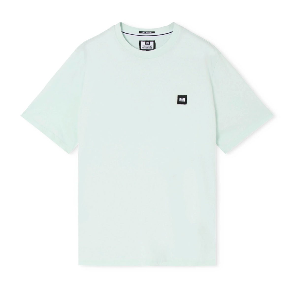 Weekend Offender Brooklands T-Shirt - Amazonite Green - Escape Menswear