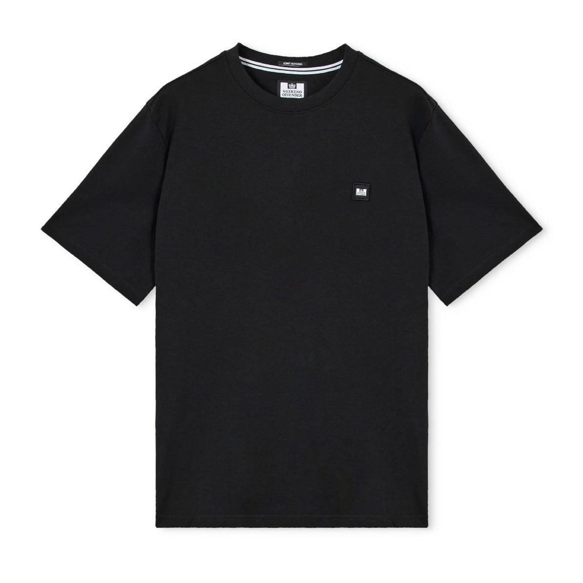 Weekend Offender Brooklands T-Shirt - Black - Escape Menswear