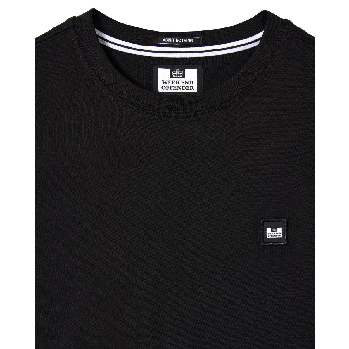 Weekend Offender Brooklands T-Shirt - Black - Escape Menswear