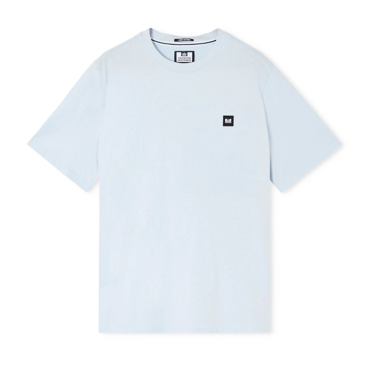 Weekend Offender Brooklands T-Shirt - Sky - Escape Menswear