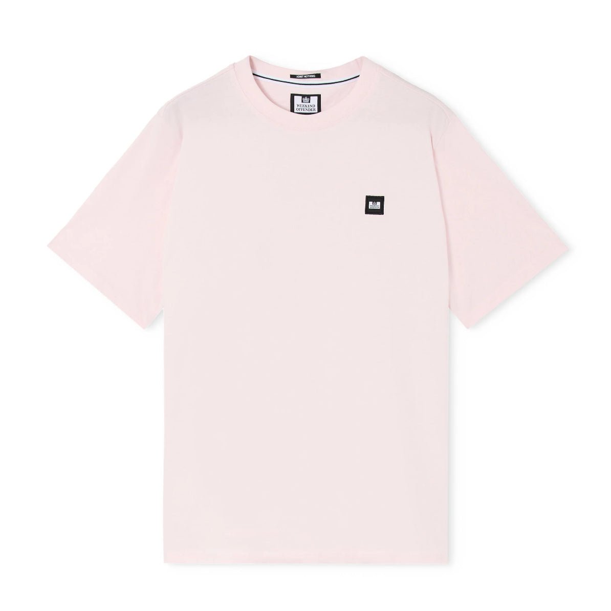 Weekend Offender Brooklands T-Shirt - Soft Pink - Escape Menswear