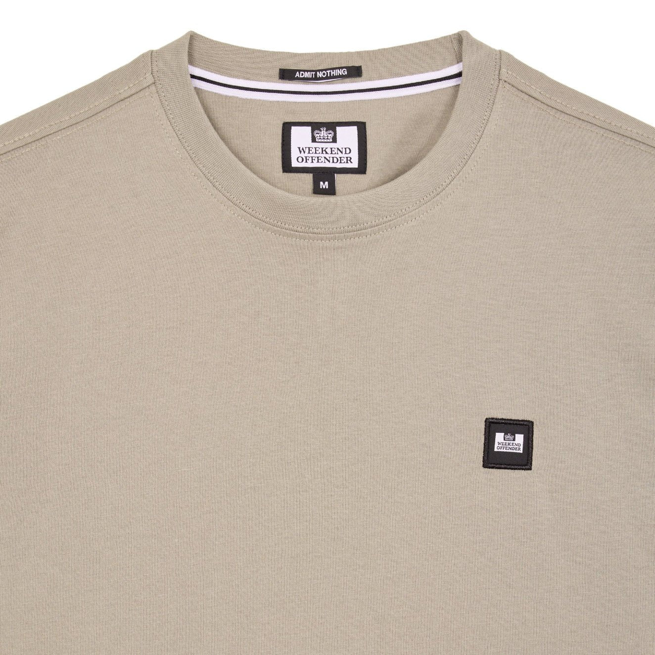 Weekend Offender Cannon Beach T-Shirt - Bark Brown - Escape Menswear