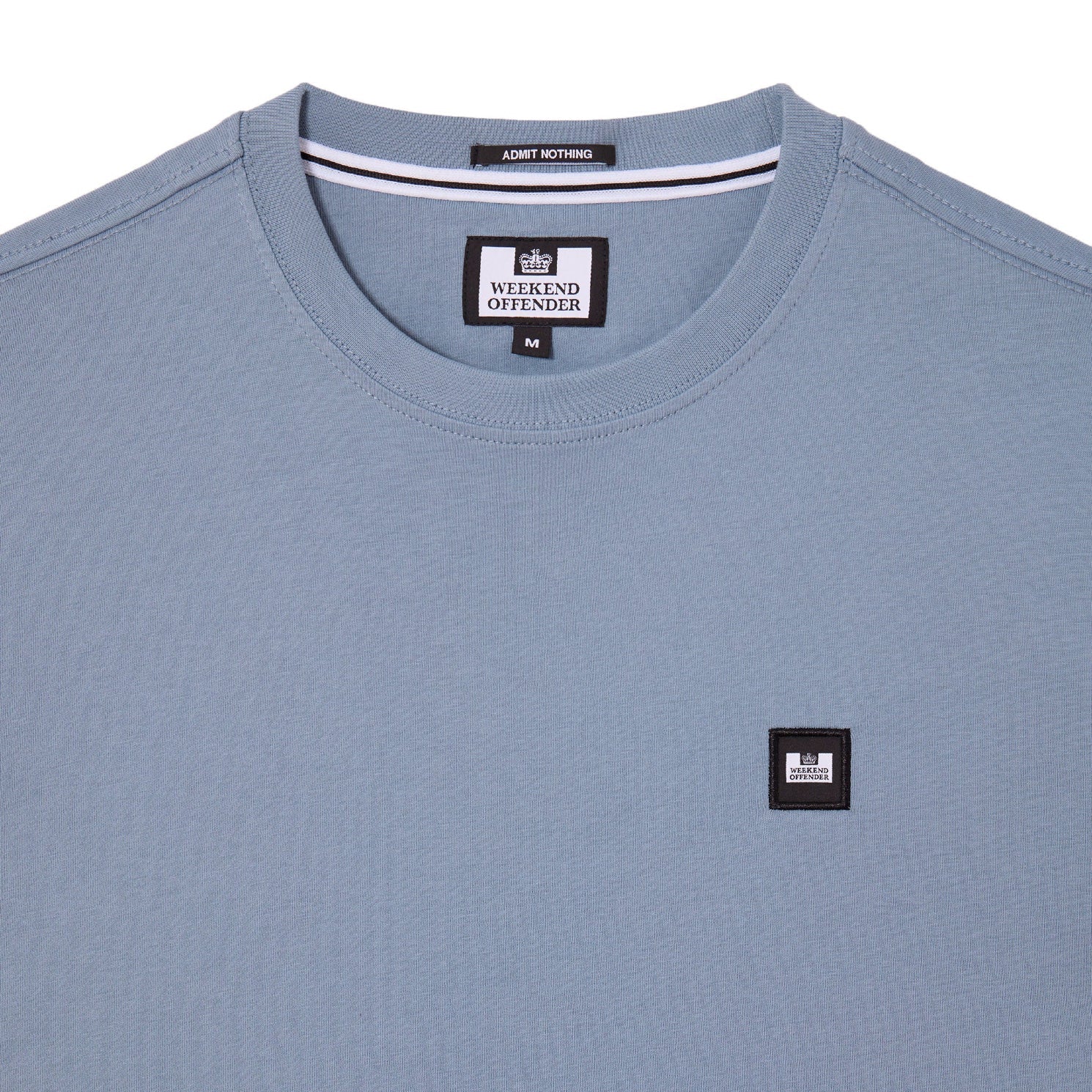 Weekend Offender Cannon Beach T-Shirt - Blue Shadow - Escape Menswear