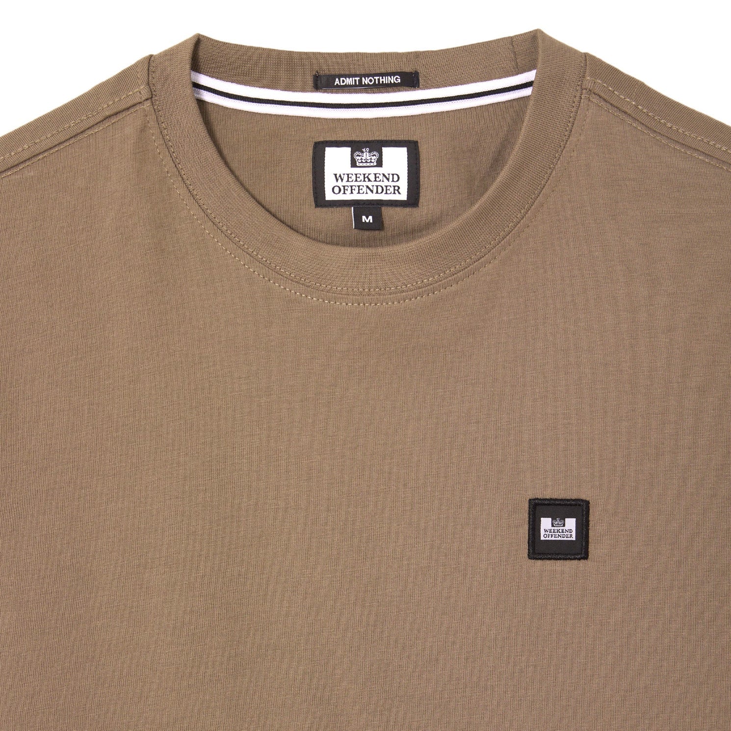 Weekend Offender Cannon Beach T-Shirt - Tobacco Brown - Escape Menswear