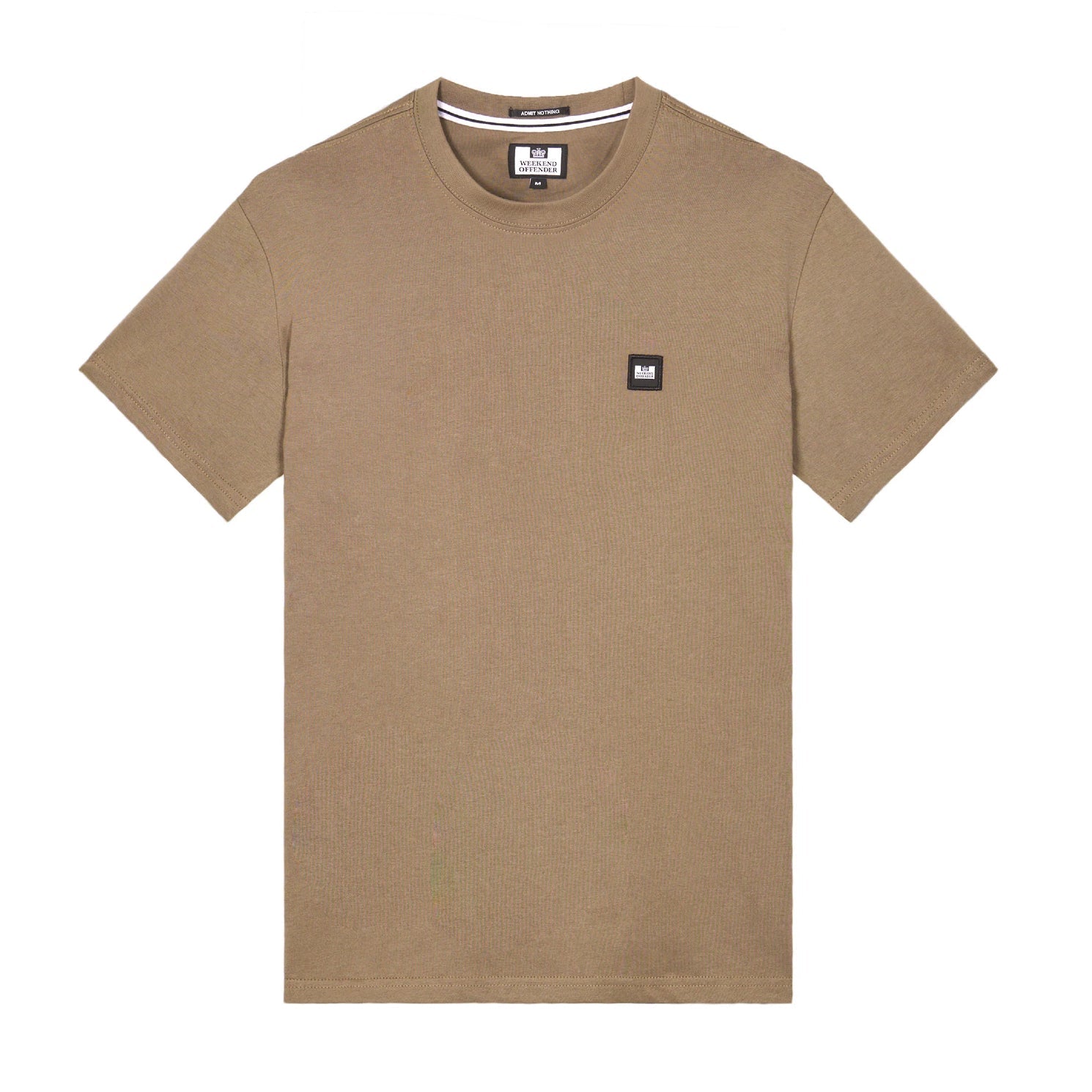 Weekend Offender Cannon Beach T-Shirt - Tobacco Brown - Escape Menswear