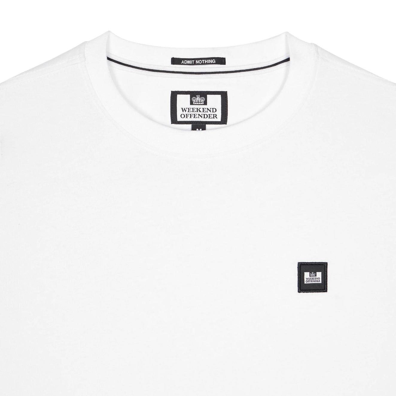 Weekend Offender Cannon Beach T-Shirt - White - Escape Menswear