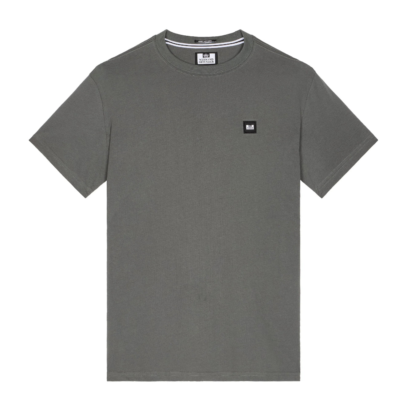 Weekend Offender Cannon Beach T-Shirt - Zinc - Escape Menswear