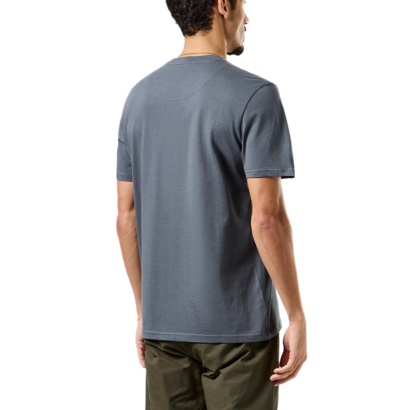 Weekend Offender Cannon Beach T-Shirt - Zinc - Escape Menswear