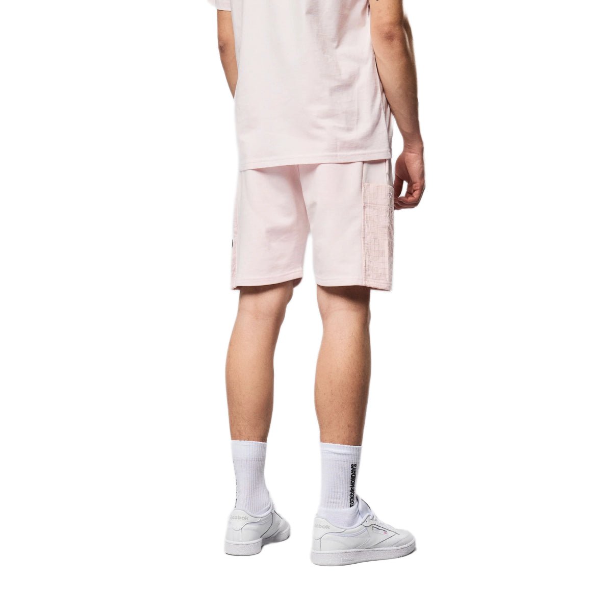 Weekend Offender Chiyoda Shorts - Soft Pink - Escape Menswear