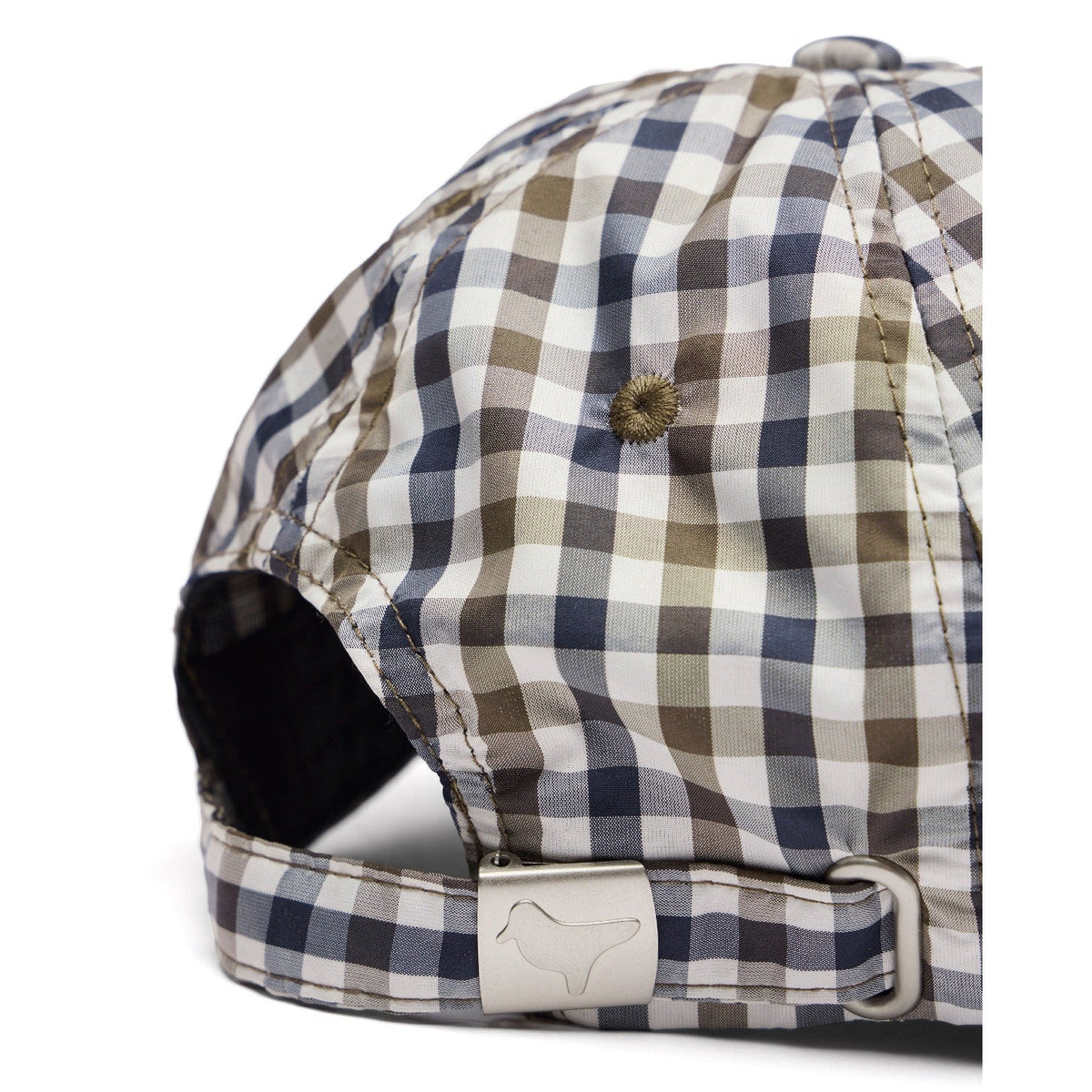 Weekend Offender Clay Baseball Cap - Mid House Check - Escape Menswear