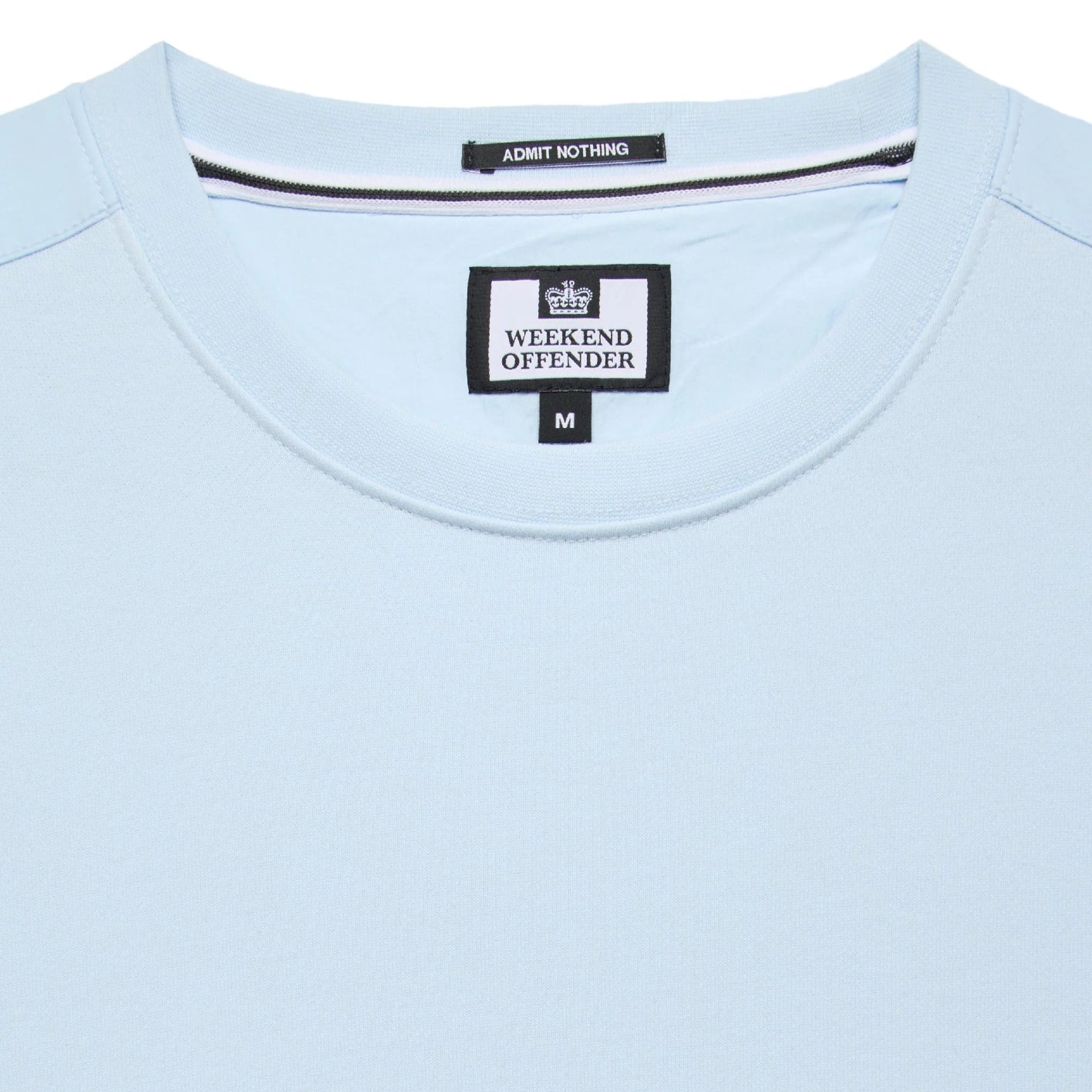 Weekend Offender F Bomb Sweatshirt - Ocean Wave - Escape Menswear