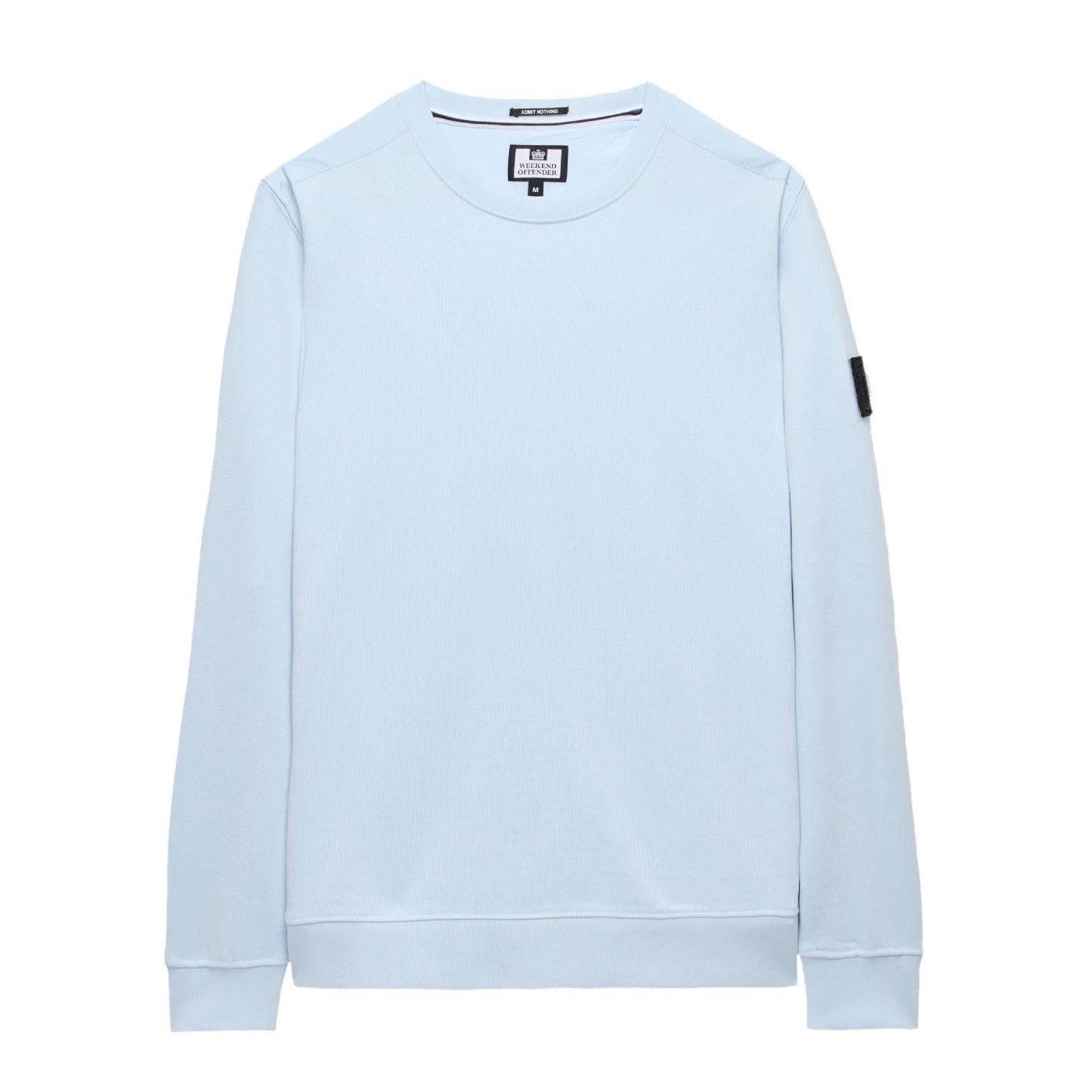 Weekend Offender F Bomb Sweatshirt - Ocean Wave - Escape Menswear