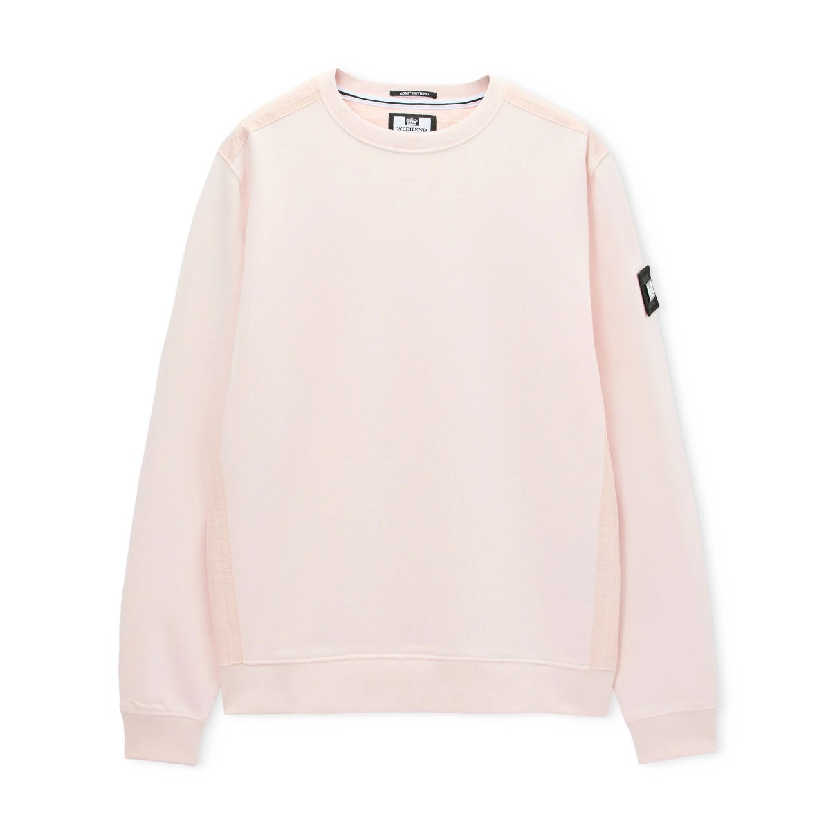 Weekend Offender F Bomb Sweatshirt - Soft Pink - Escape Menswear