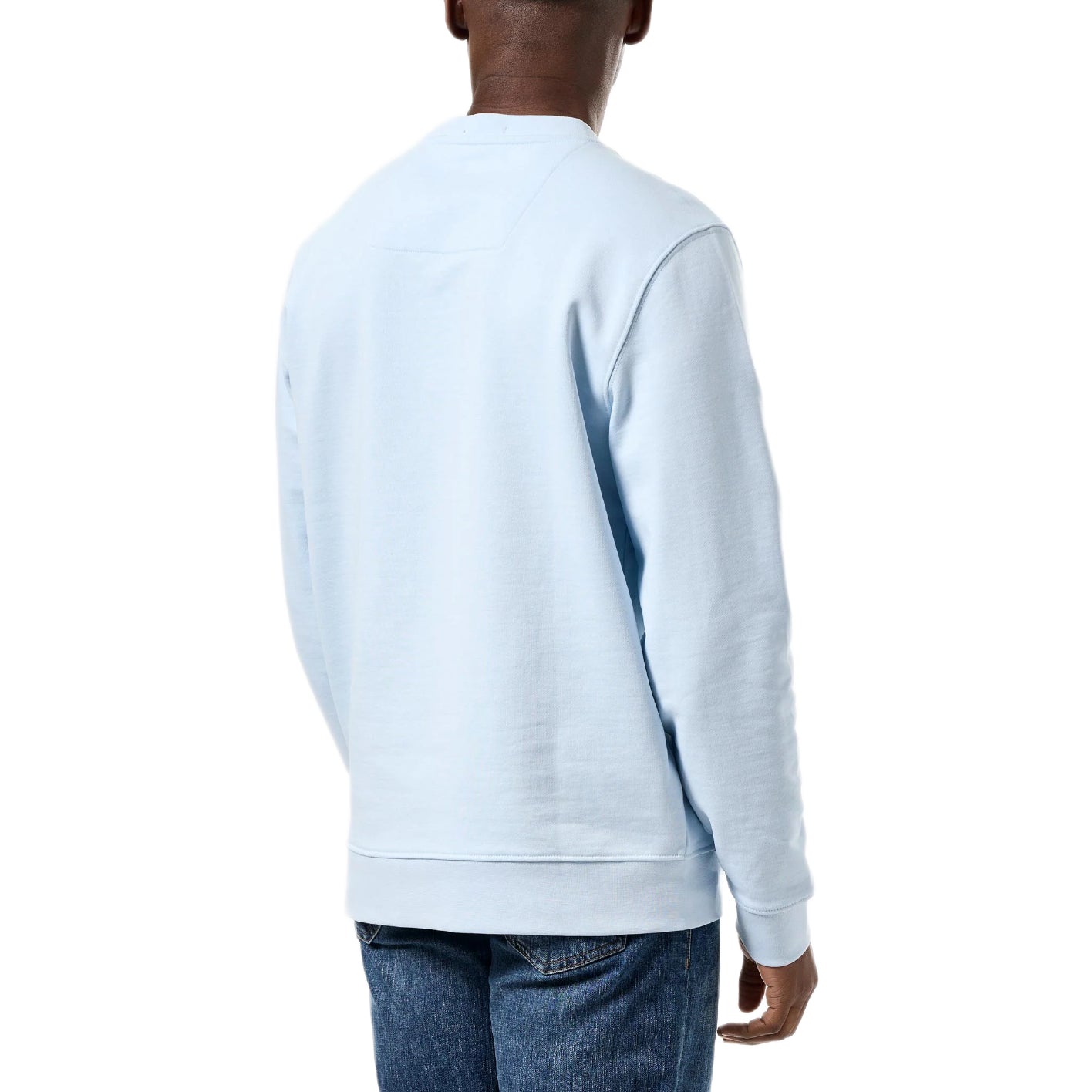 Weekend Offender Ferrer Sweatshirt - Ocean Wave - Escape Menswear