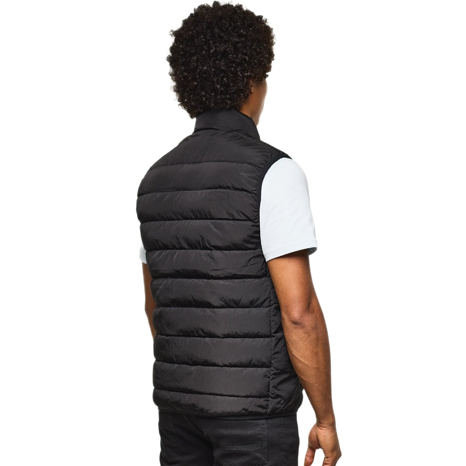 Weekend Offender Gacha Padded Gilet - Black - Escape Menswear