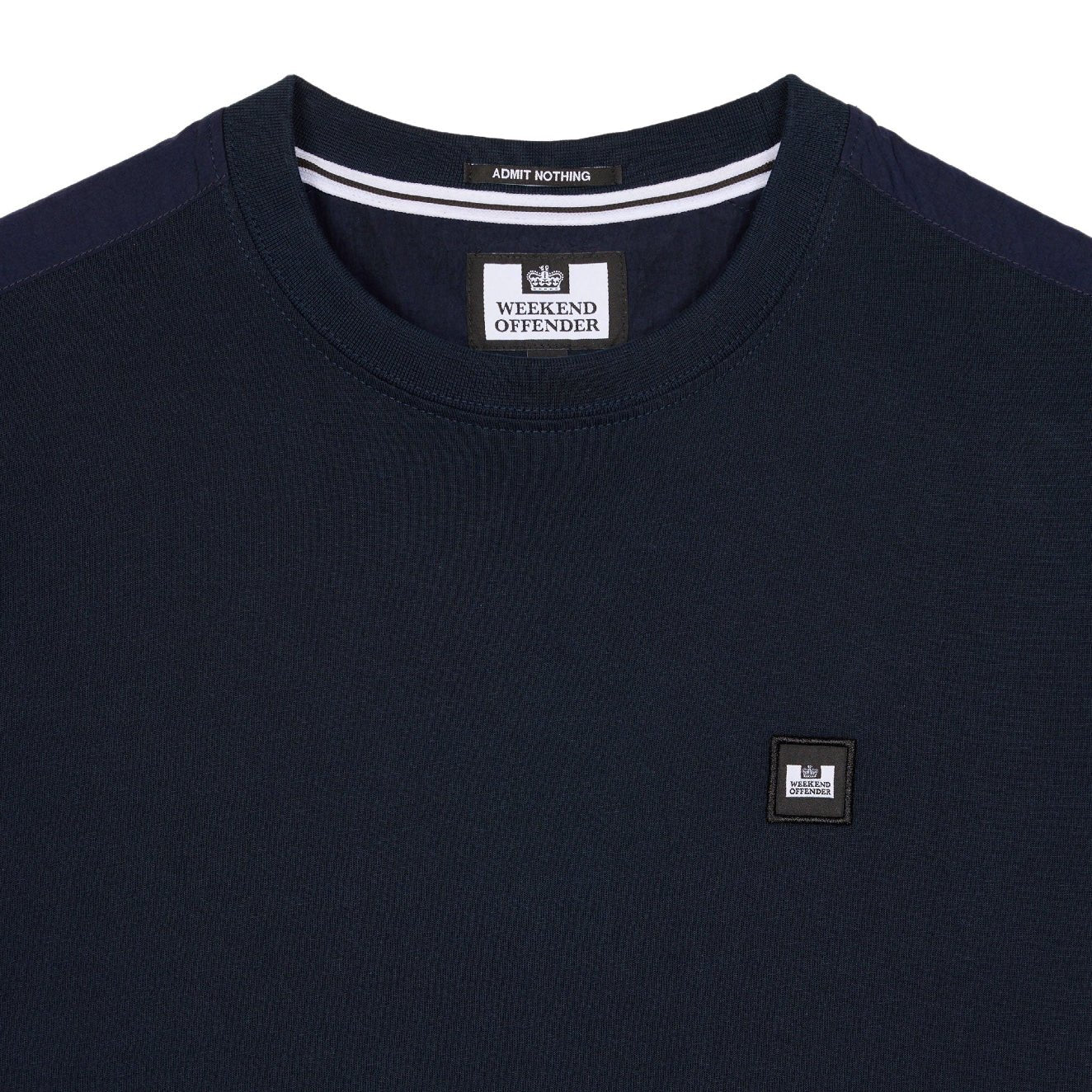 Weekend Offender Garcia T-Shirt - Navy - Escape Menswear