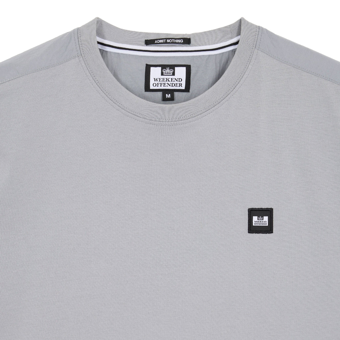Weekend Offender Garcia T-Shirt - Smokey Grey - Escape Menswear