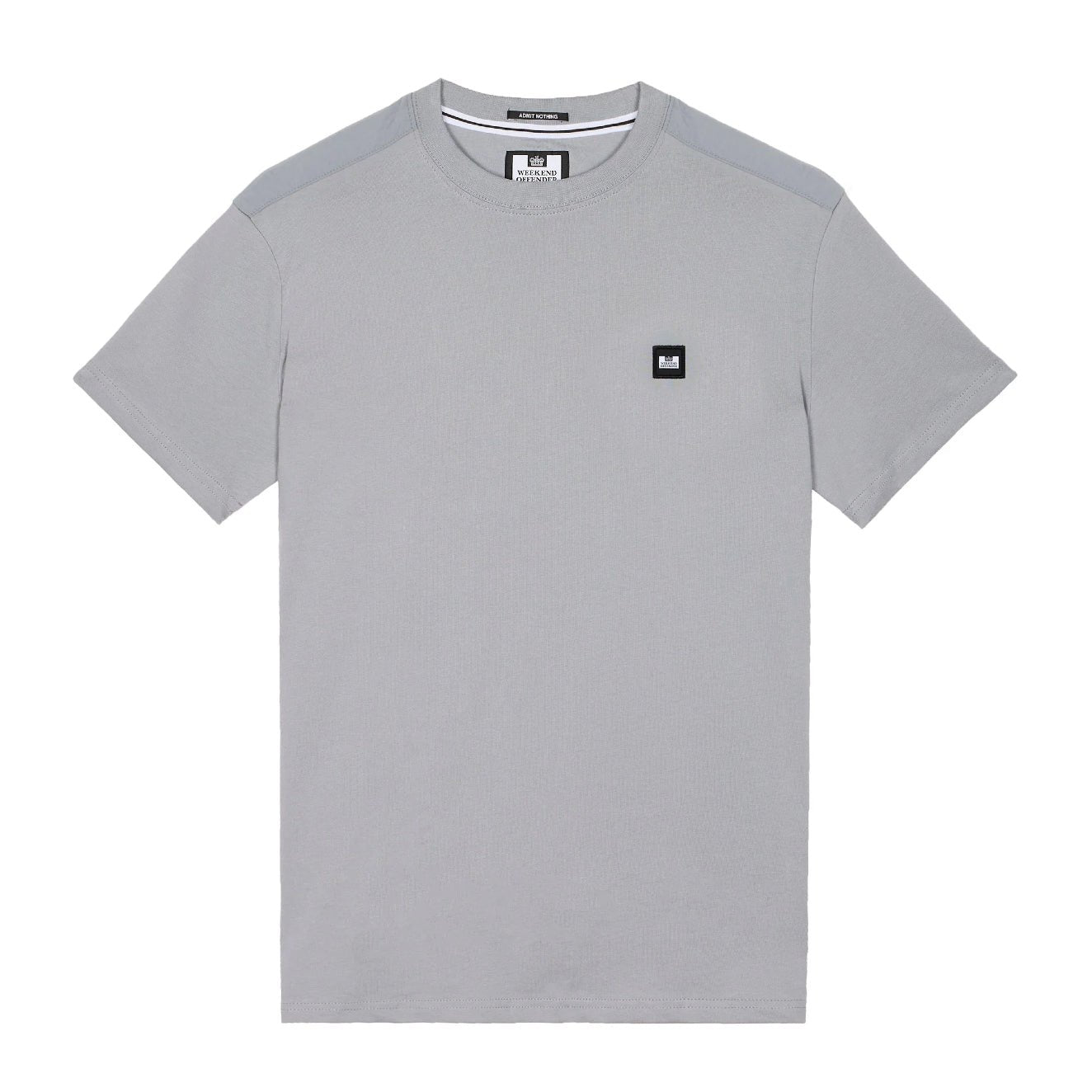 Weekend Offender Garcia T-Shirt - Smokey Grey - Escape Menswear