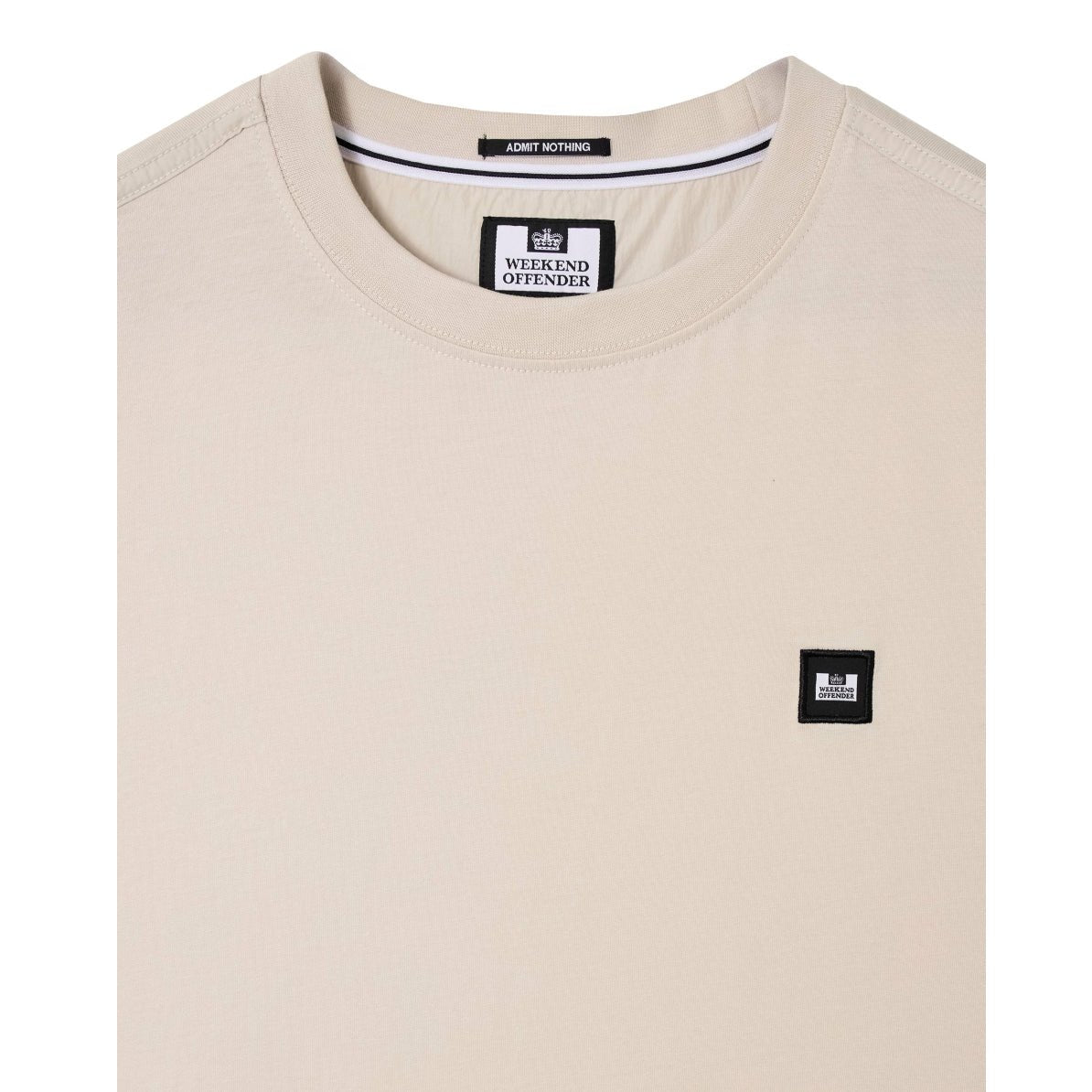 Weekend Offender Isley T-Shirt - Cement - Escape Menswear